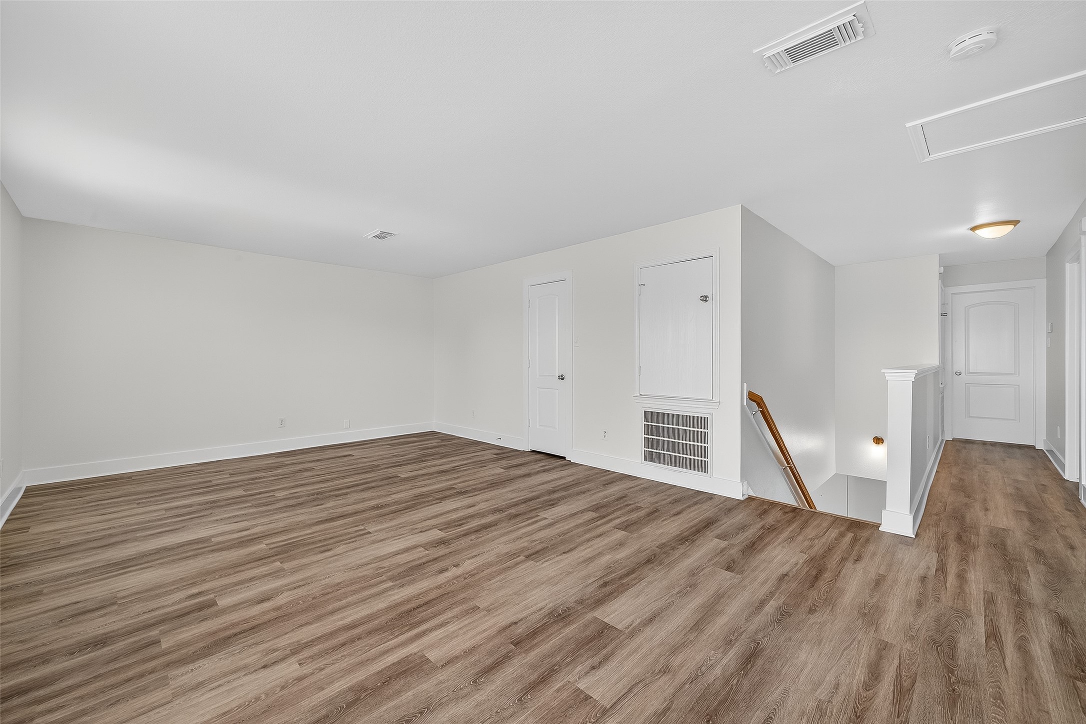 20907 Baronsledge Lane Katy, TX 77449 - Photo 36 of 50 a view of empty room with wooden floor
