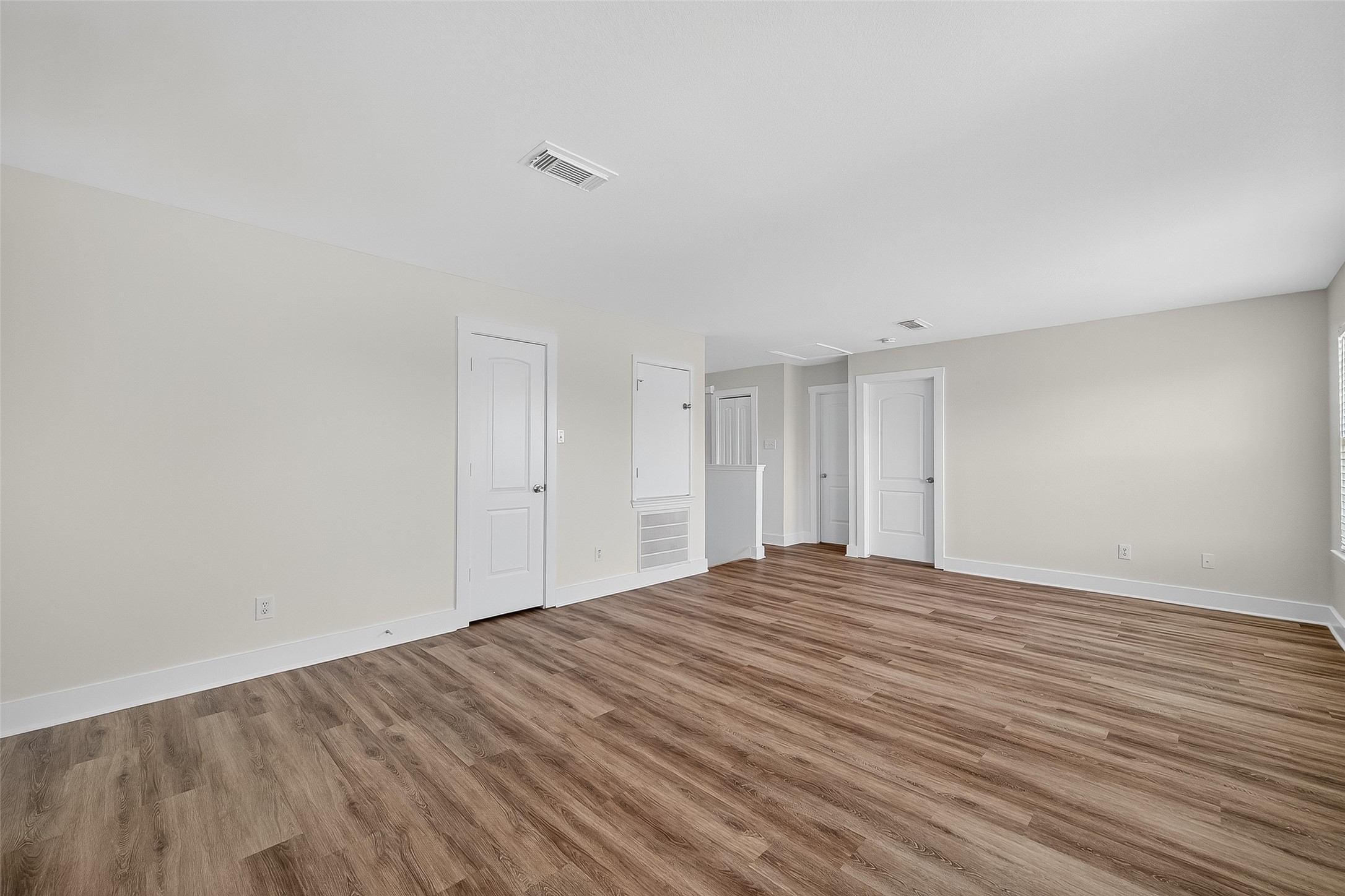 20907 Baronsledge Lane Katy, TX 77449 - Photo 37 of 50 a view of empty room with wooden floor