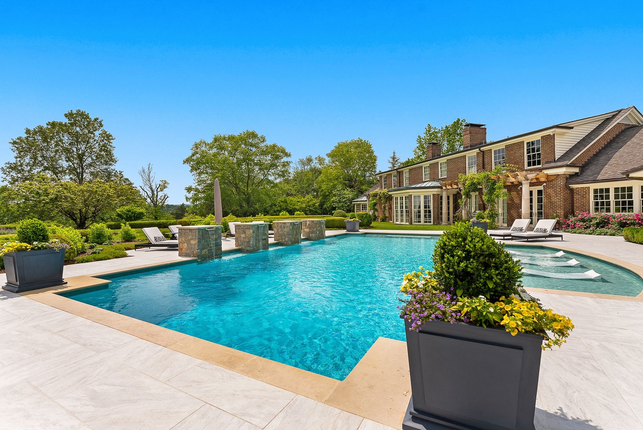 1577 Moran Road Franklin, TN 37069 - Photo 13 of 70 a view of a house with a swimming pool