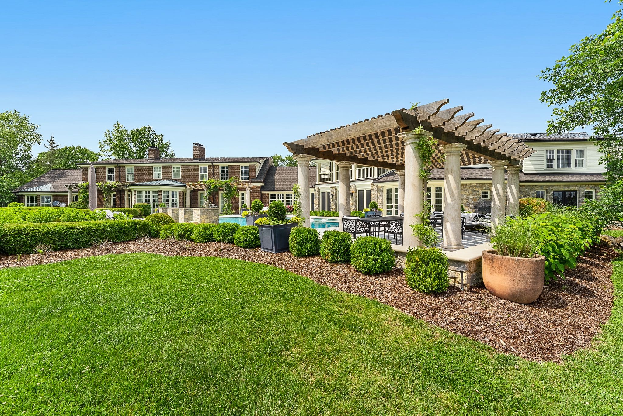 1577 Moran Road Franklin, TN 37069 - Photo 15 of 70 a front view of a house with a yard