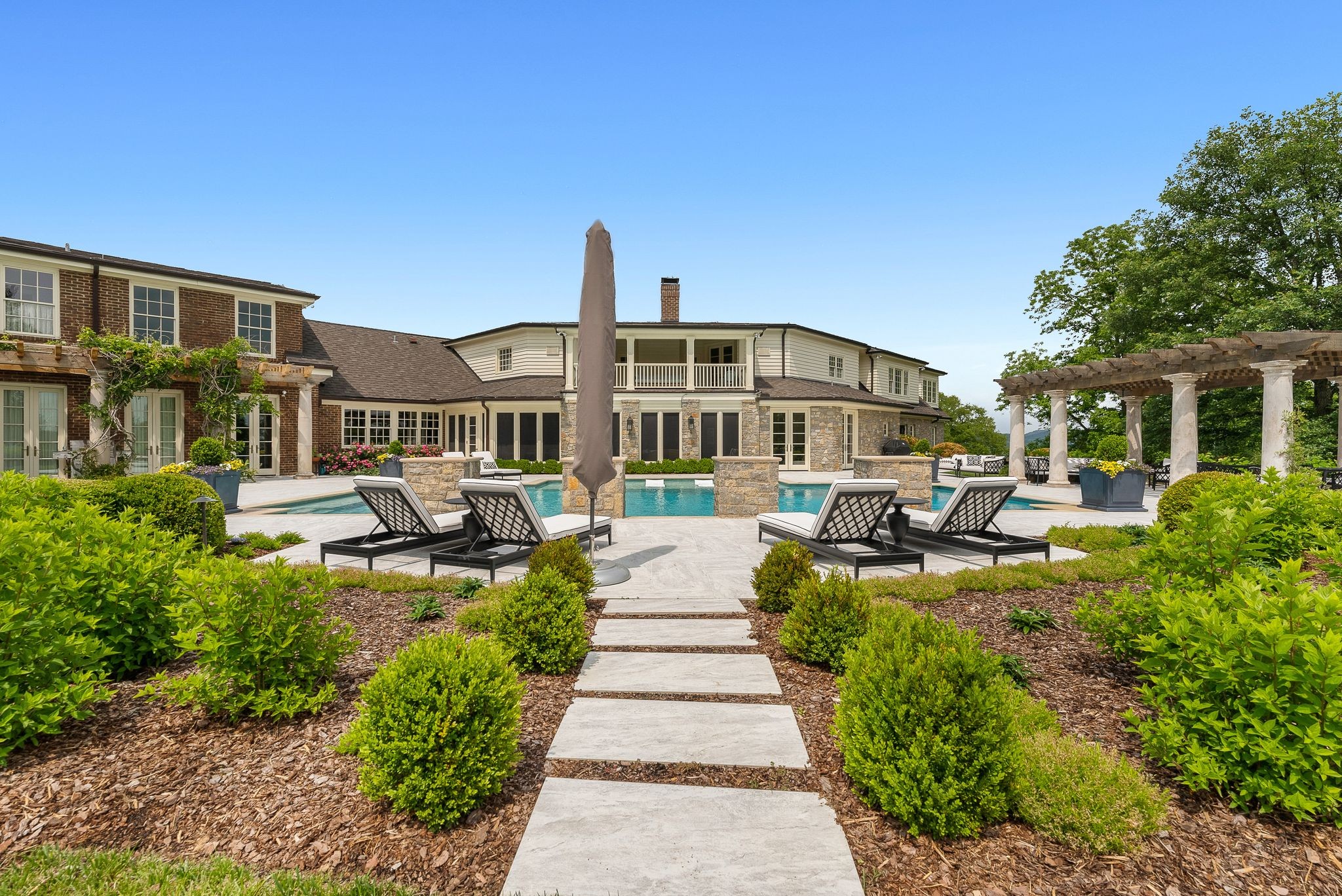 1577 Moran Road Franklin, TN 37069 - Photo 19 of 70 a front view of a house with sitting area