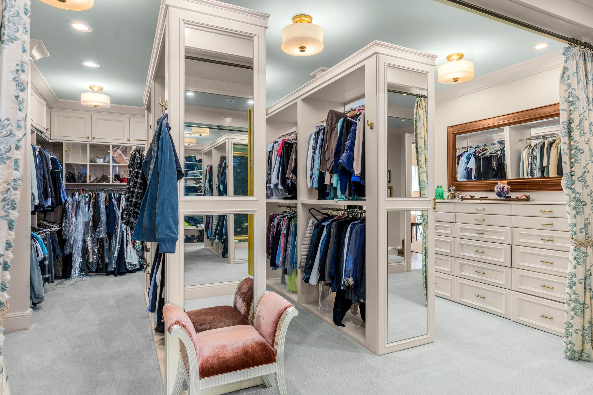 1577 Moran Road Franklin, TN 37069 - Photo 46 of 70 a view of walk in closet with clothes and shoes