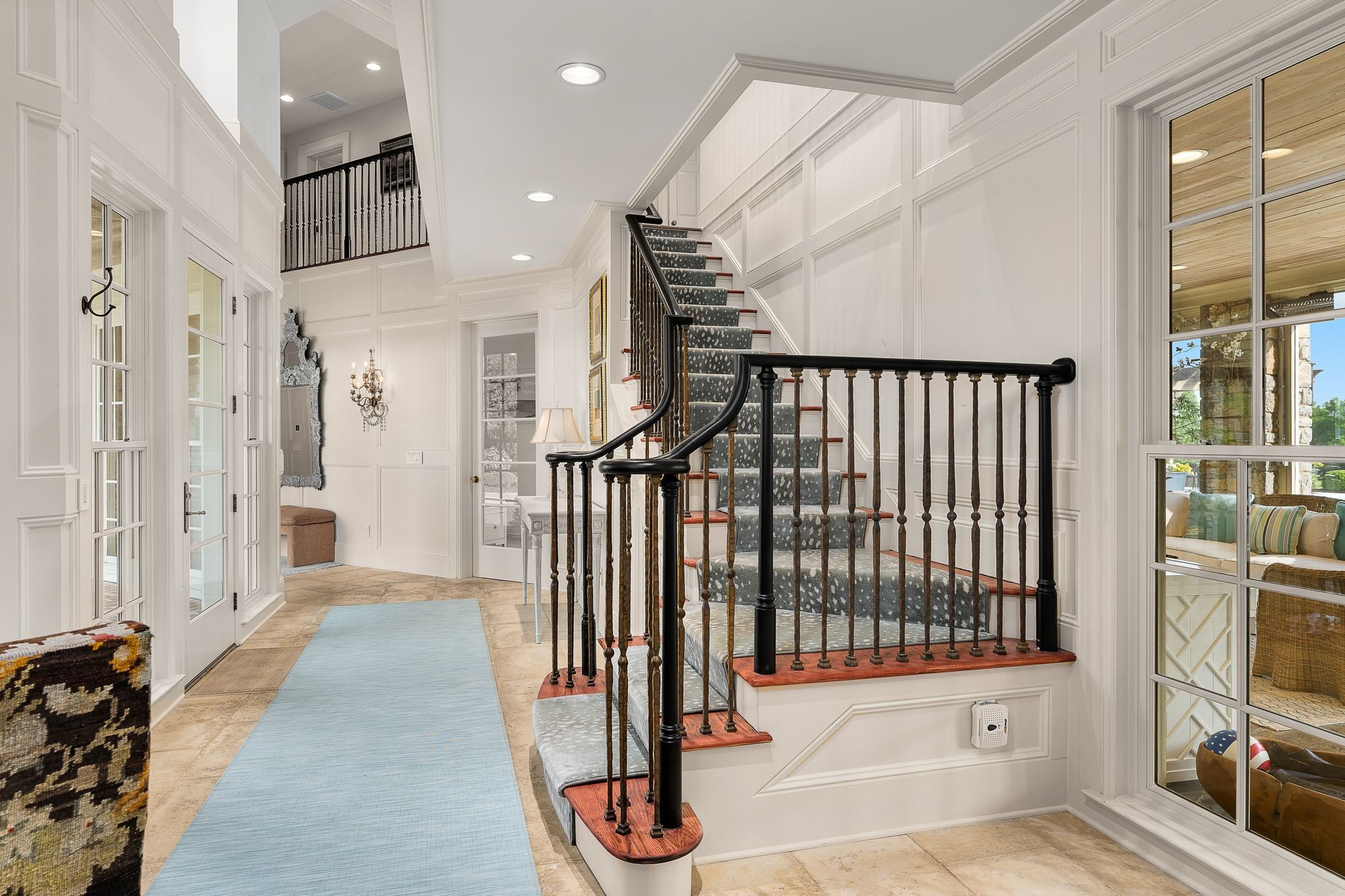 1577 Moran Road Franklin, TN 37069 - Photo 52 of 70 a view of a hallway with wooden floor and entryway
