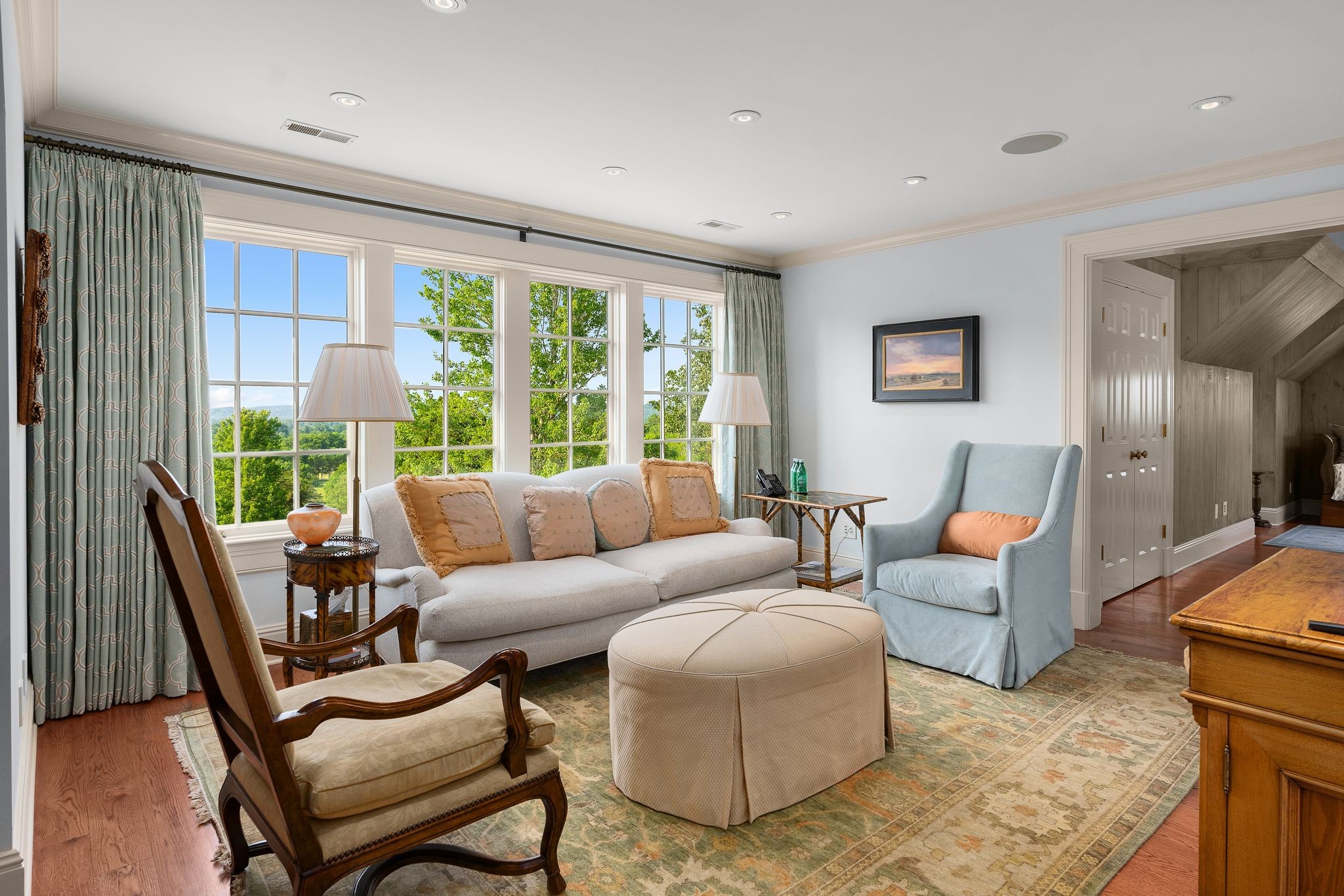 1577 Moran Road Franklin, TN 37069 - Photo 55 of 70 a living room with furniture and a large window