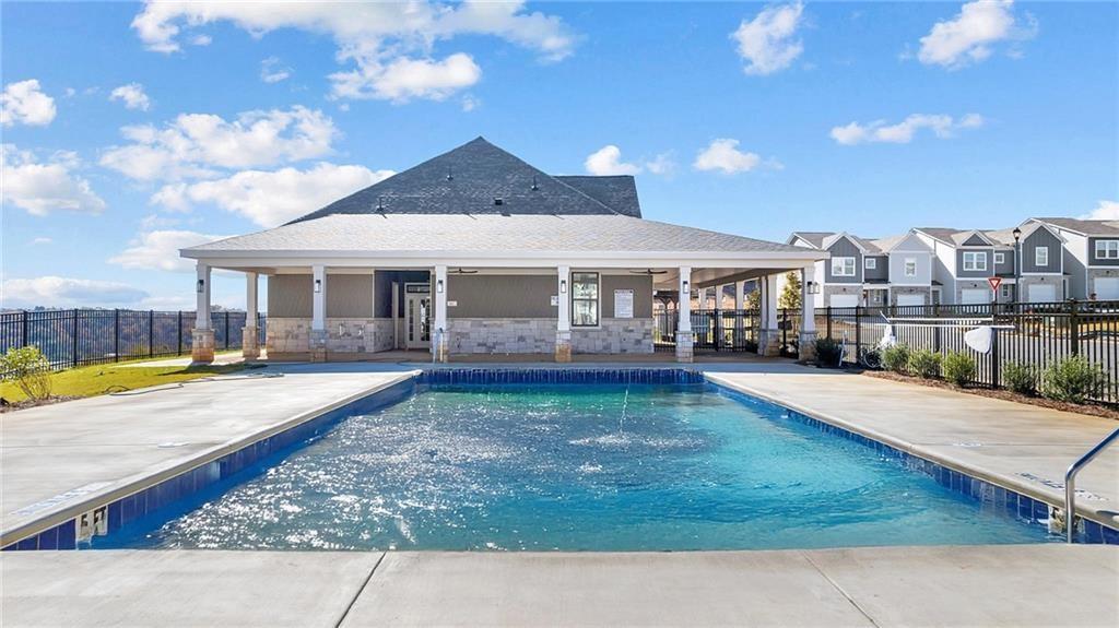 117 Pk Rdg Circle Emerson, GA 30120 - Photo 21 of 24 a view of a house with swimming pool and sitting area