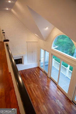 a room with storage and utility