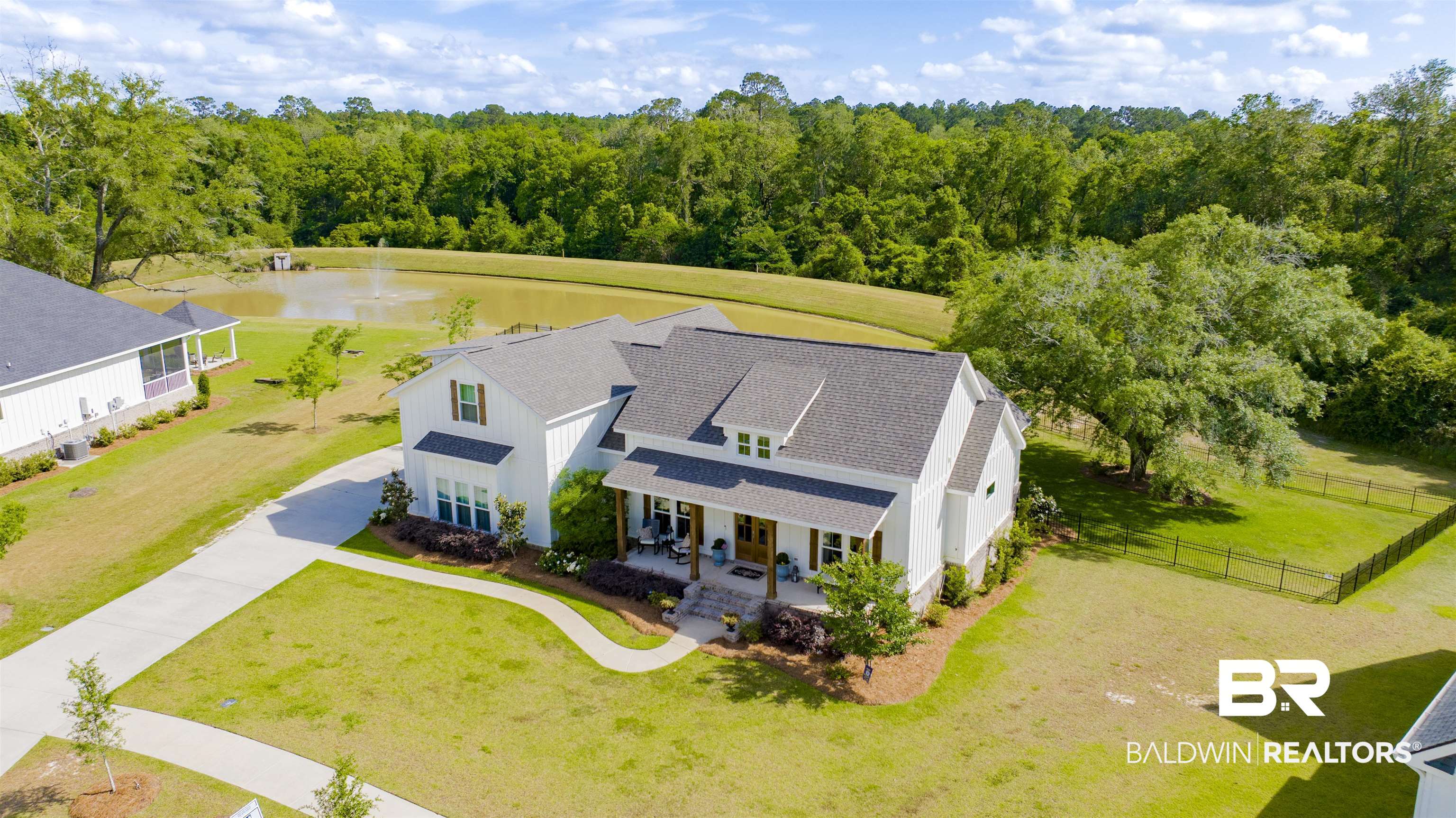 21621 Veranda Boulevard Fairhope, AL 36532 - Photo 44 of 51 Birds eye view of property featuring a water view and a wooded view