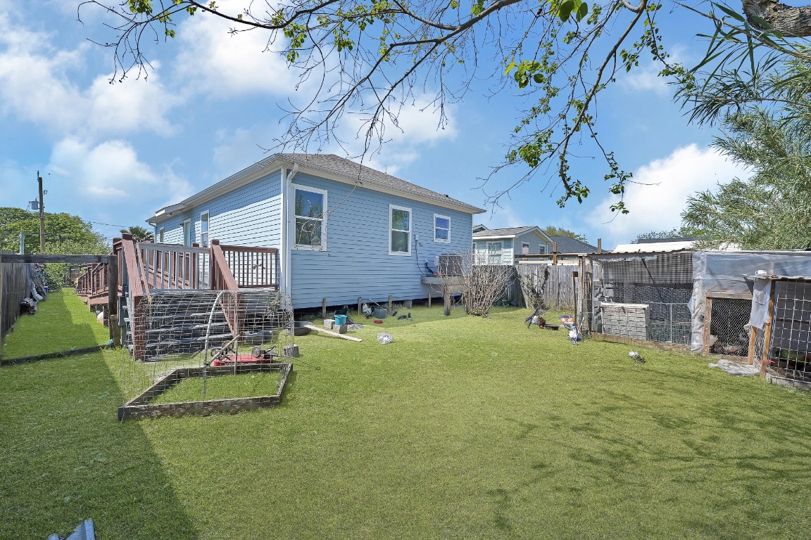 771 10th Street Dickinson, TX 77539 - Photo 2 of 24 a view of a house with a backyard