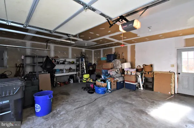 a view of a field with an trees