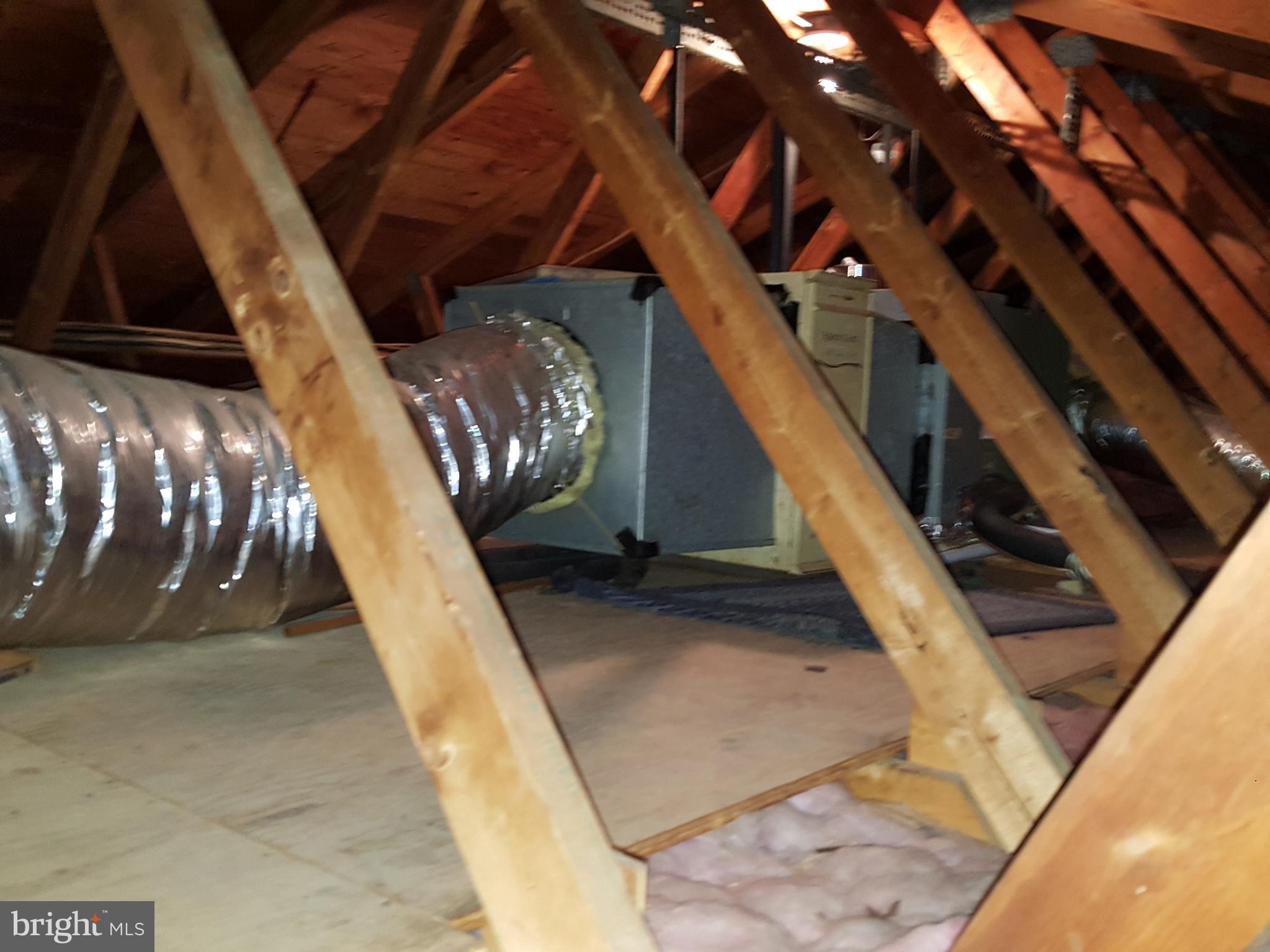 2555 Ebbvale Road Manchester, MD 21102 - Photo 20 of 28 ATTIC - CENTRAL AIR SYSTEM
