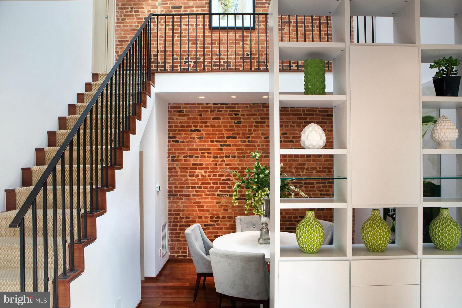 600 E Street Northeast Washington, DC 20002 - Photo 5 of 30 View from Entry Hall into Dramatic Dining Room