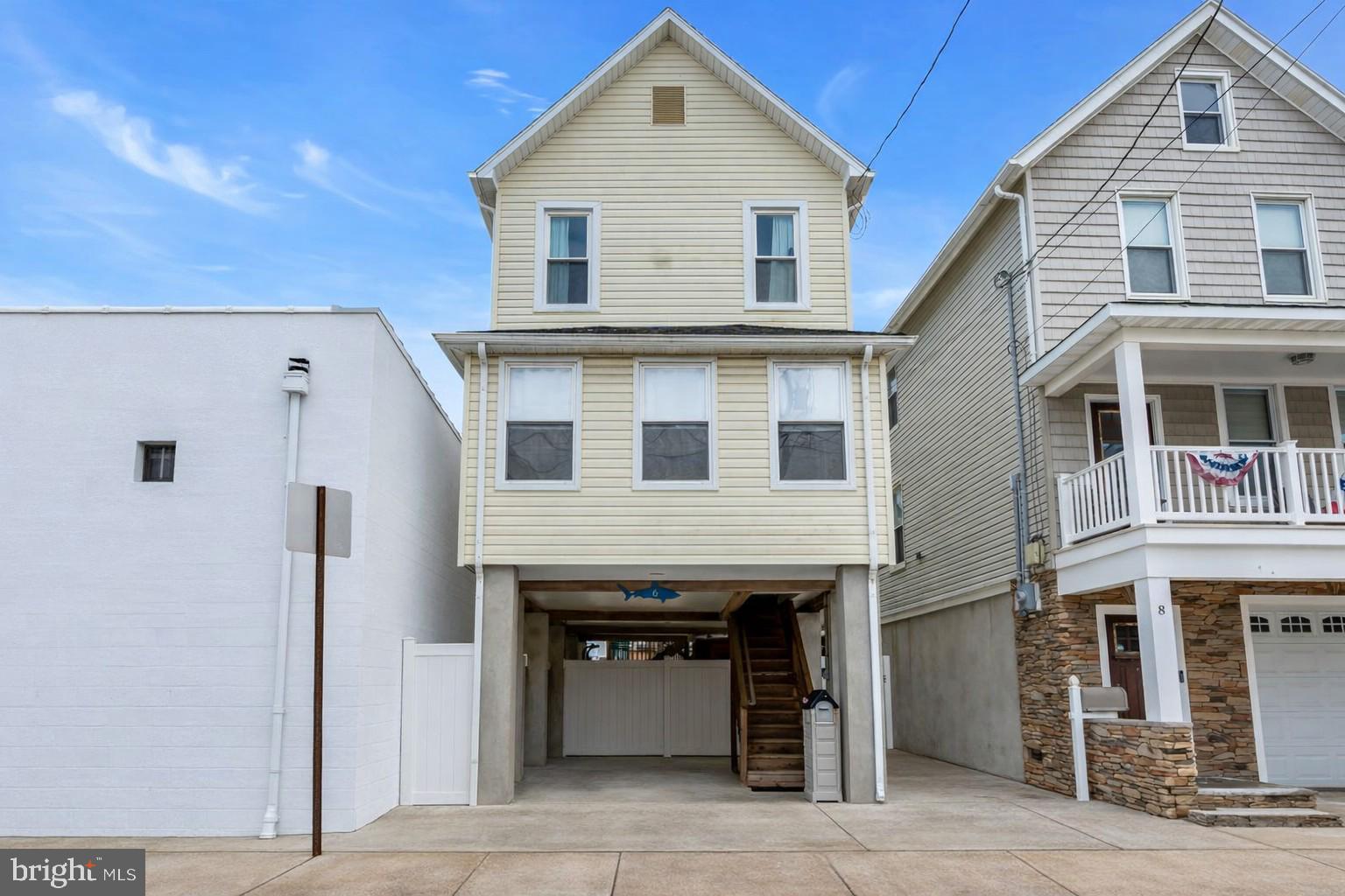 6 Beach Street Sea Bright, NJ 07760 - Photo 22 of 26 a view of white house