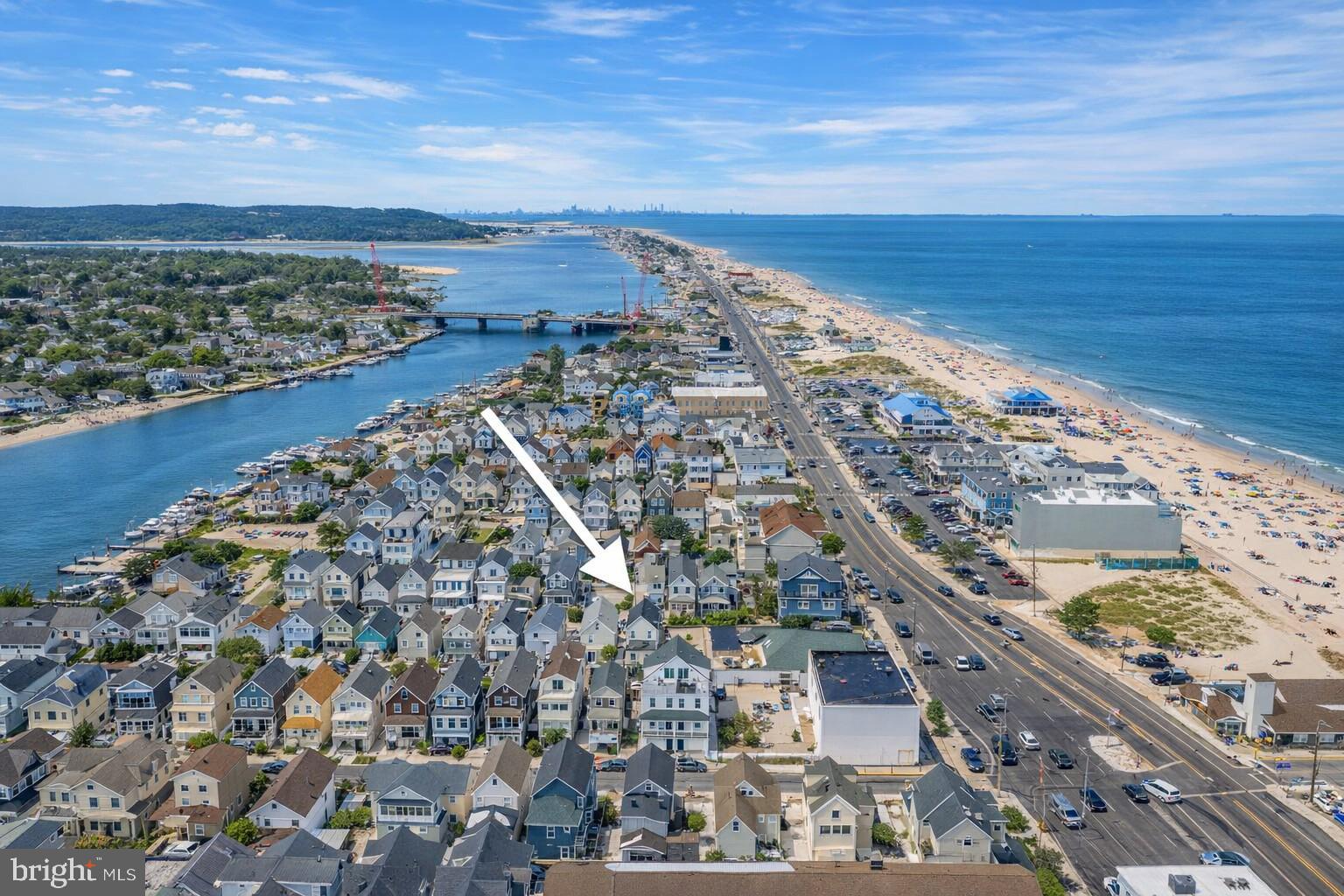 6 Beach Street Sea Bright, NJ 07760 - Photo 4 of 26 a view of city with ocean