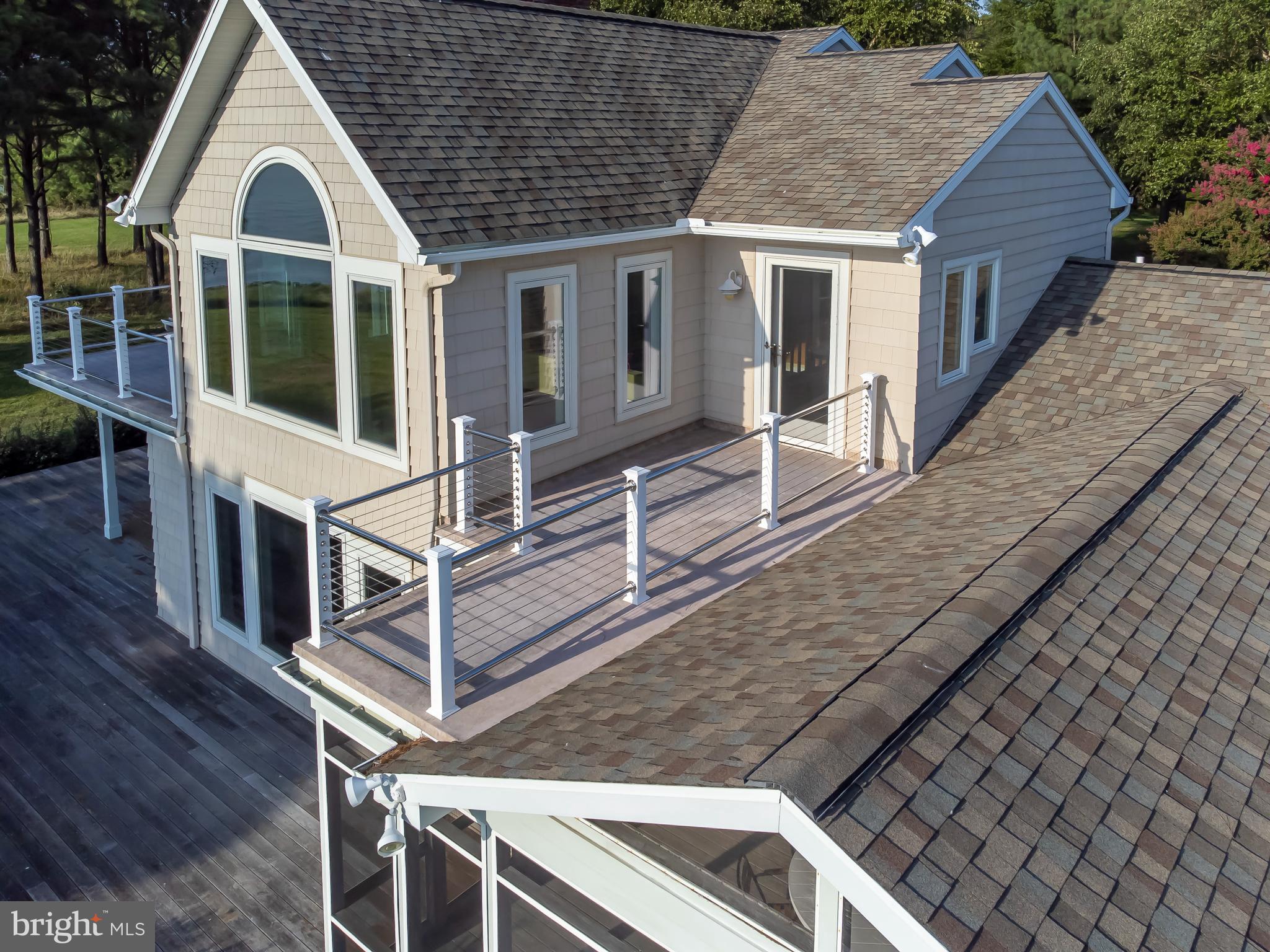 Deck off upstairs Landing