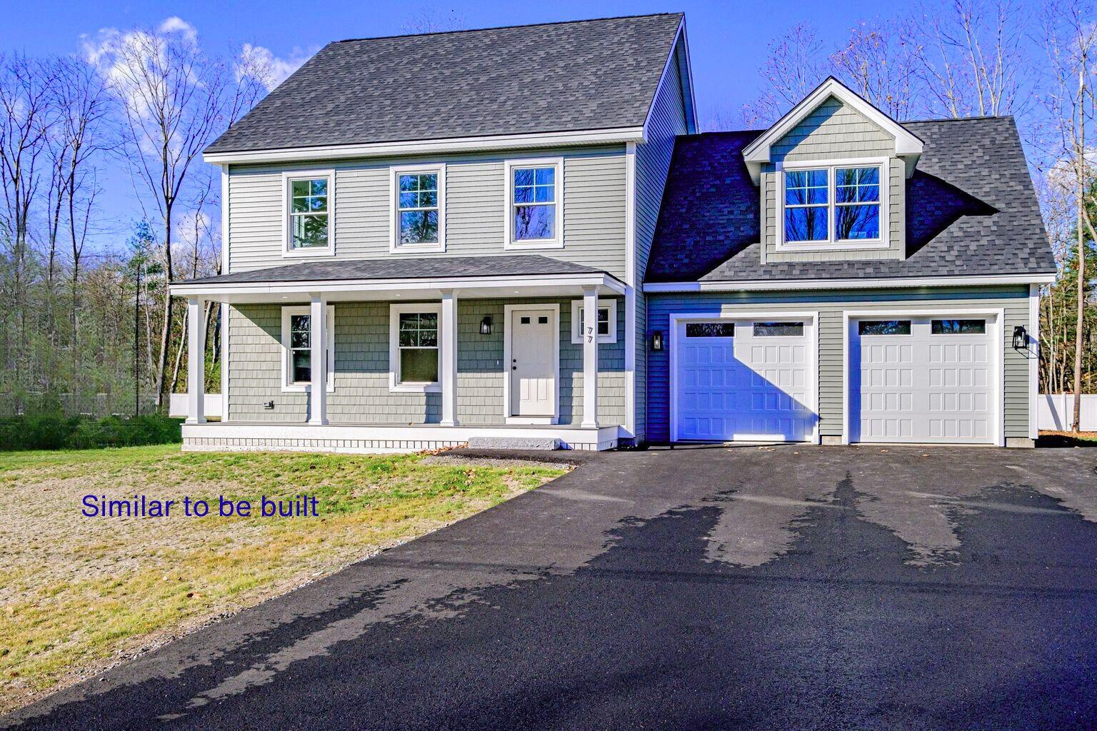 Tbd Tbd Riley Ridge Lane Litchfield, ME 04350 - Photo 3 of 7 Colonial Similar to be built Taupe