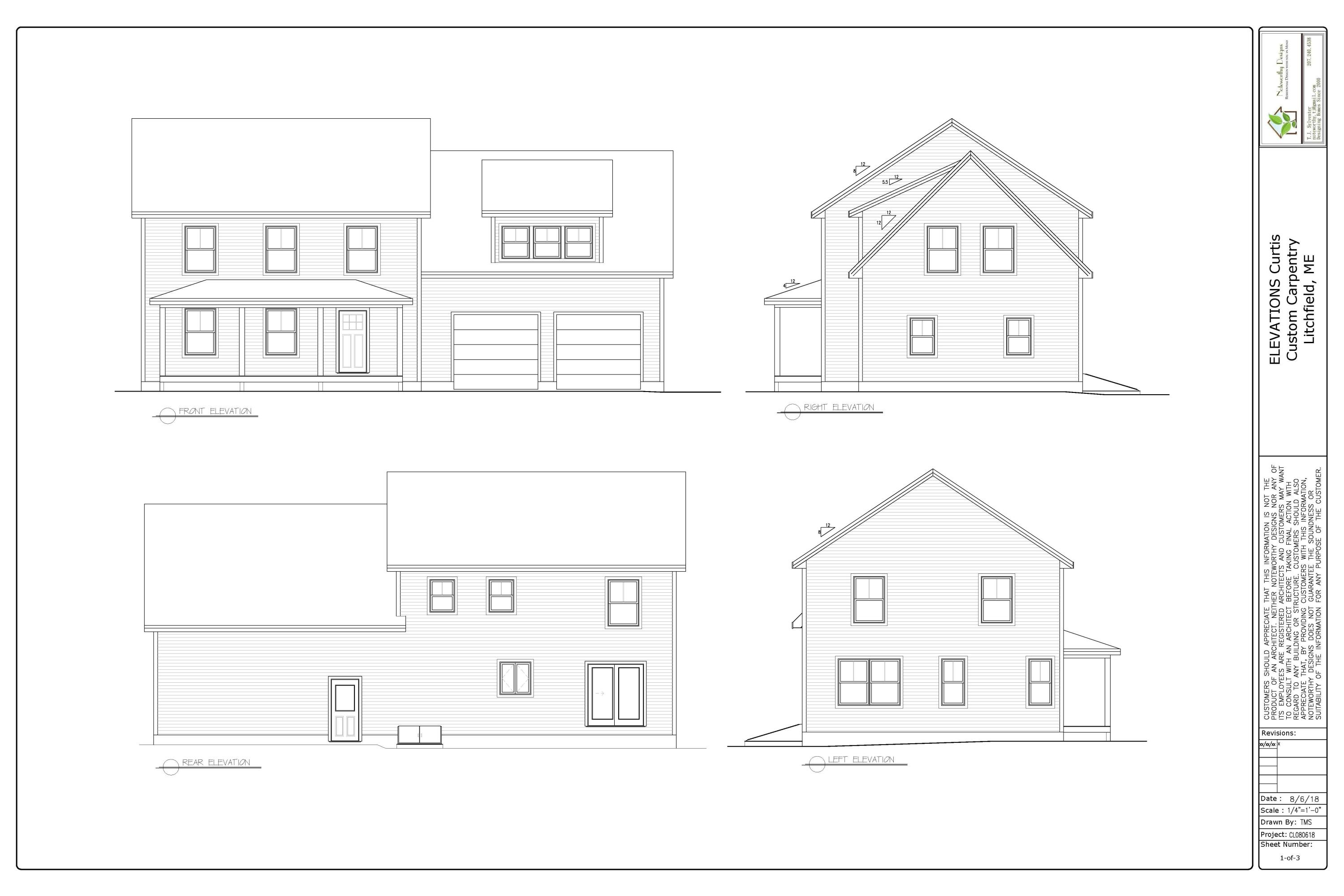 Tbd Tbd Riley Ridge Lane Litchfield, ME 04350 - Photo 5 of 7 Colonial Plan