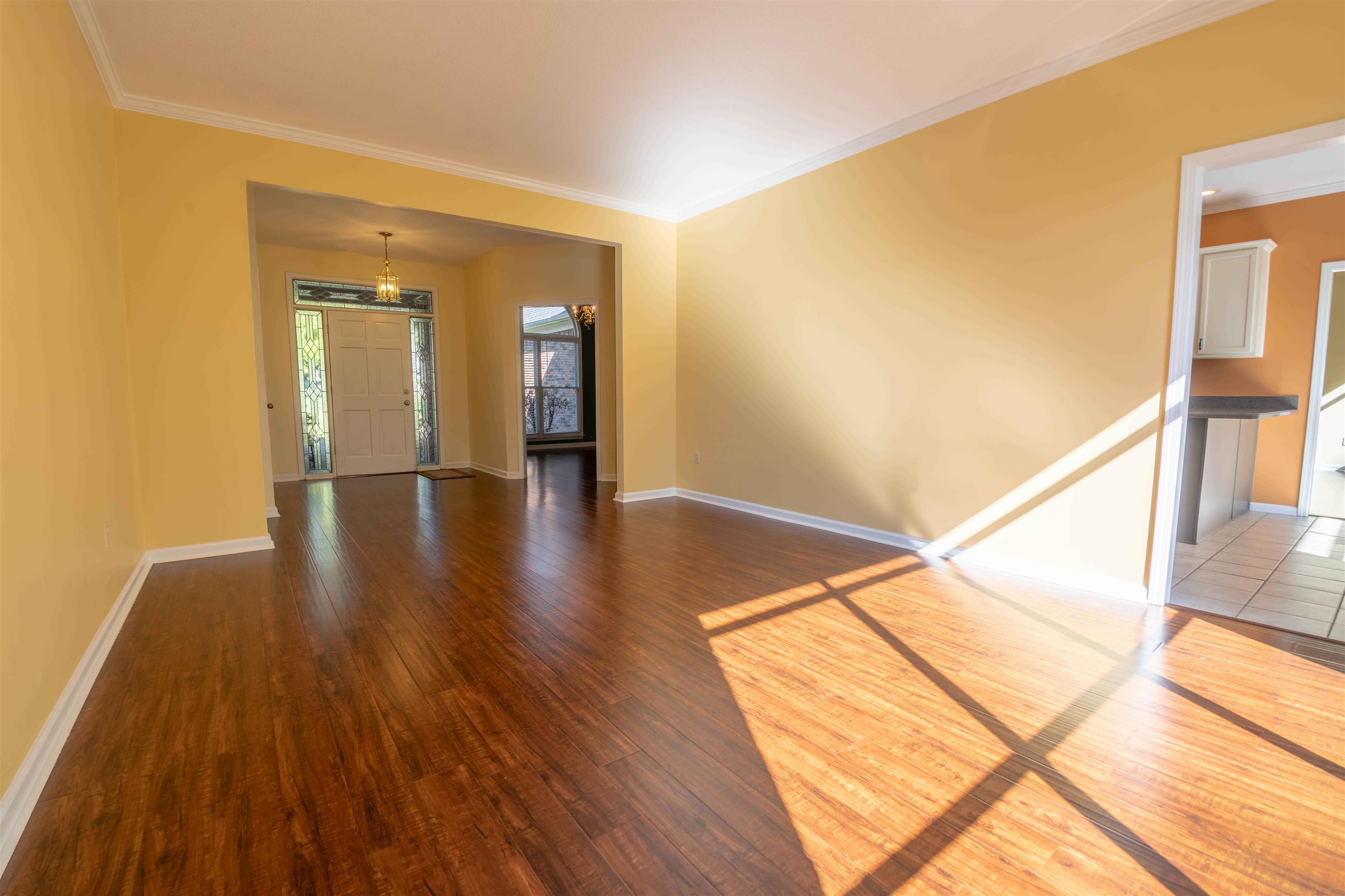 4170 Calla Drive Bartlett, TN 38135 - Photo 28 of 40 a view of an empty room with wooden floor and a window