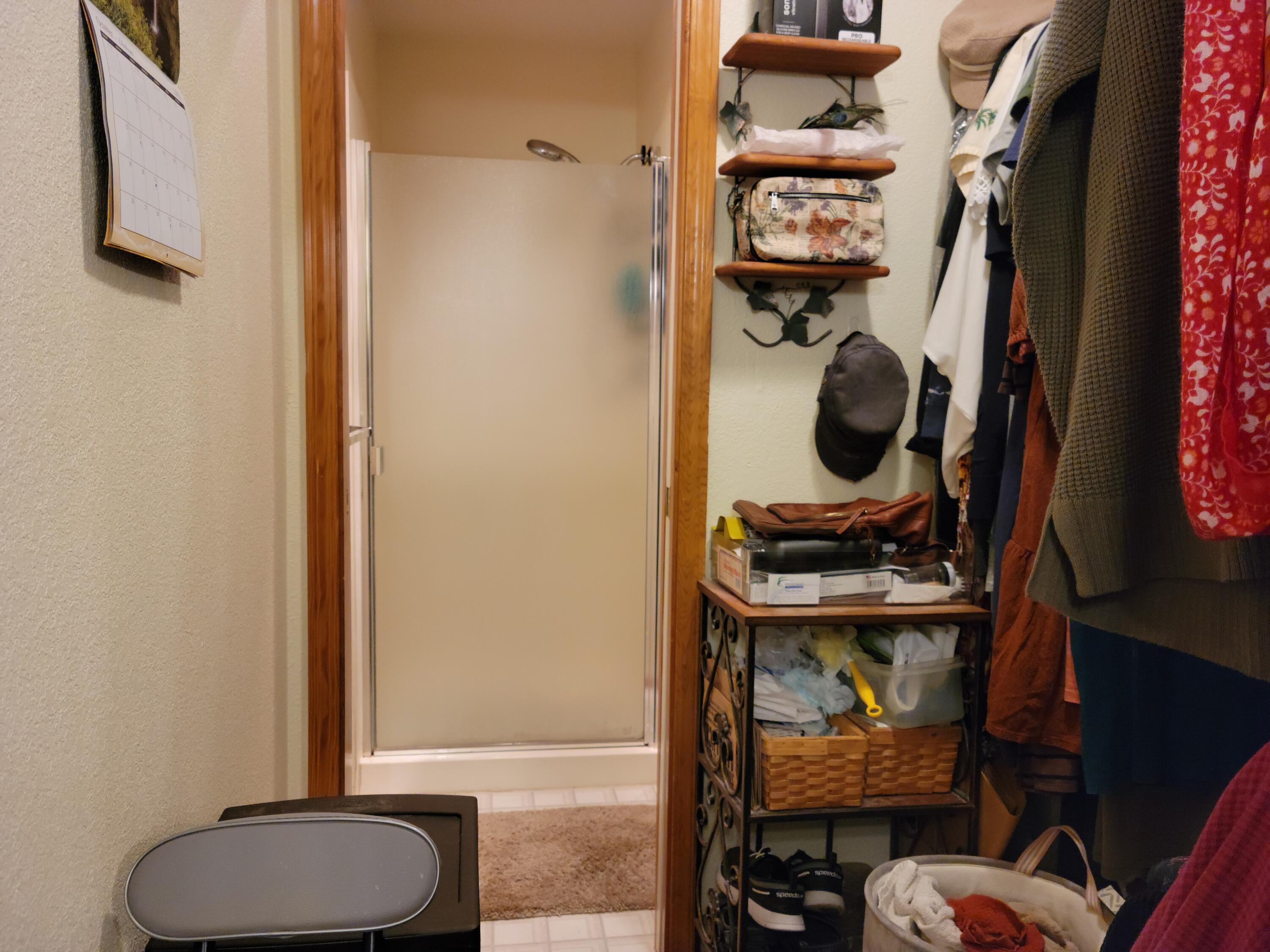1523 Northwest Thompson Way Grants Pass, OR 97526 - Photo 24 of 34 CLOSET, ENTRANCE TO SHOWER