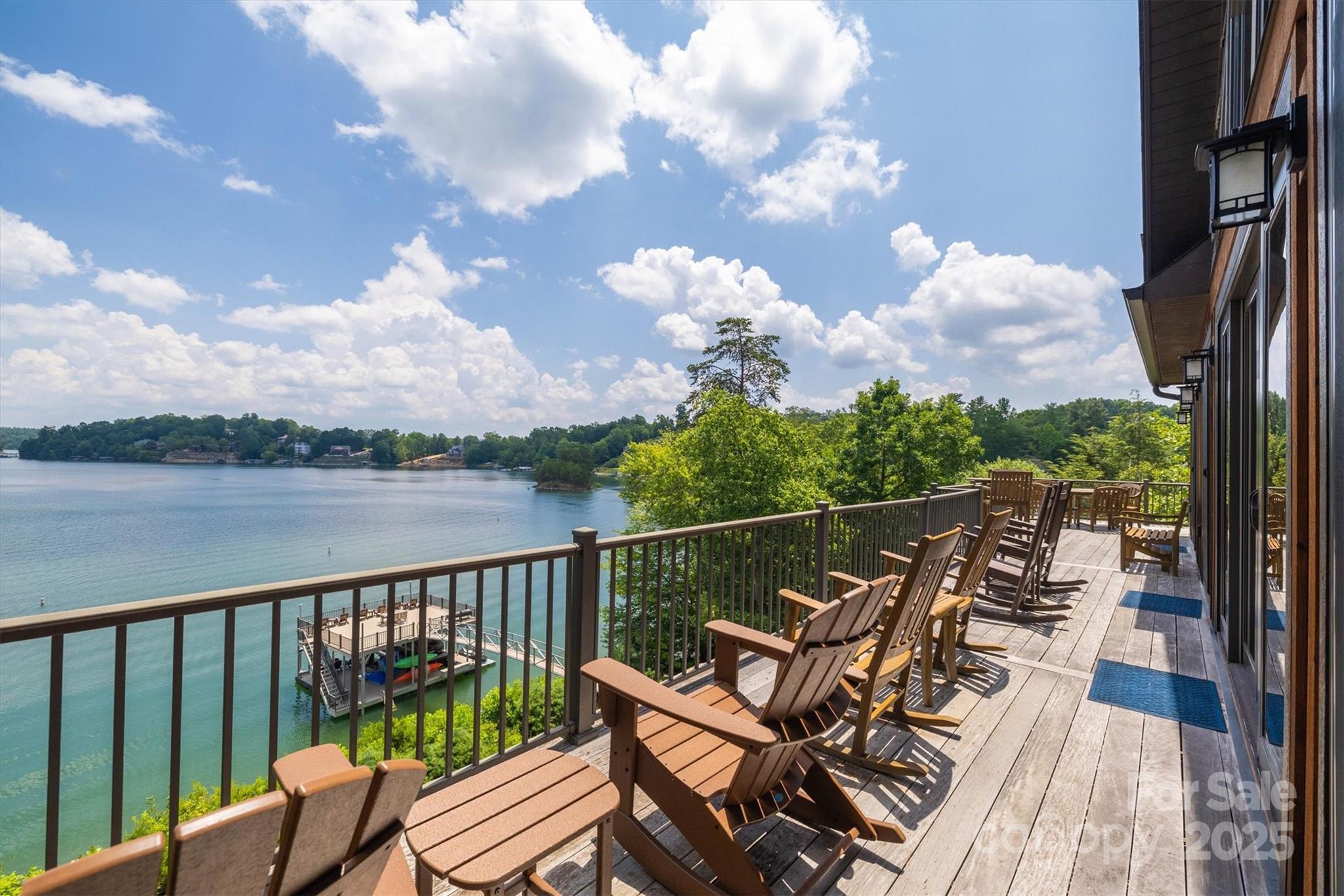 597 Waterglyn Way Nebo, NC 28761 - Photo 25 of 44 a view of a city from a balcony