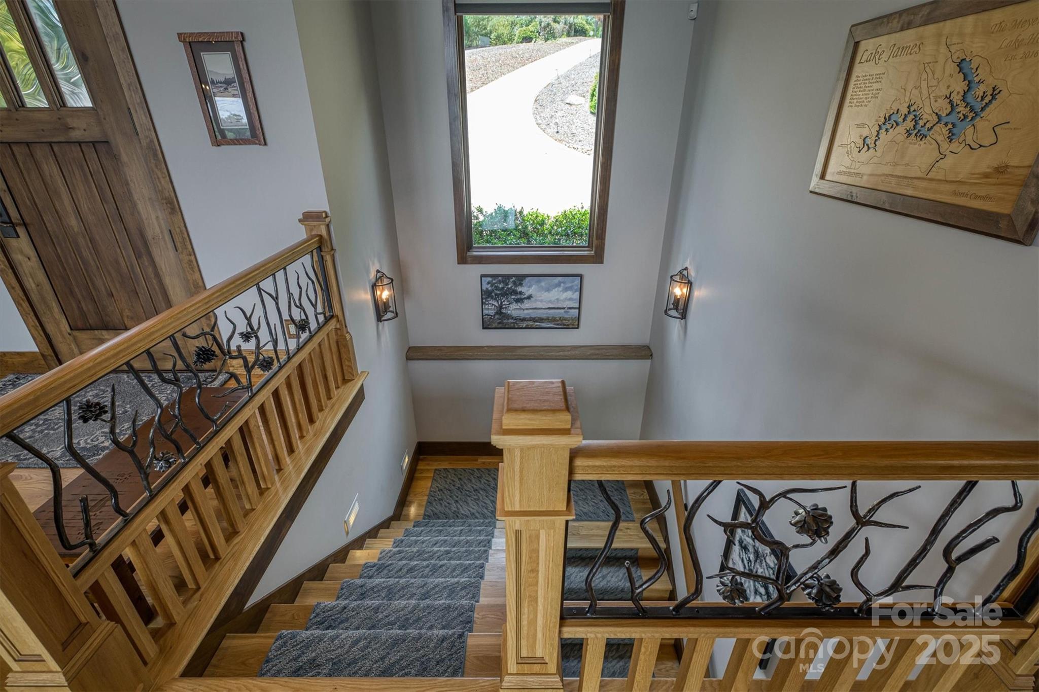 597 Waterglyn Way Nebo, NC 28761 - Photo 27 of 44 a view of stairs