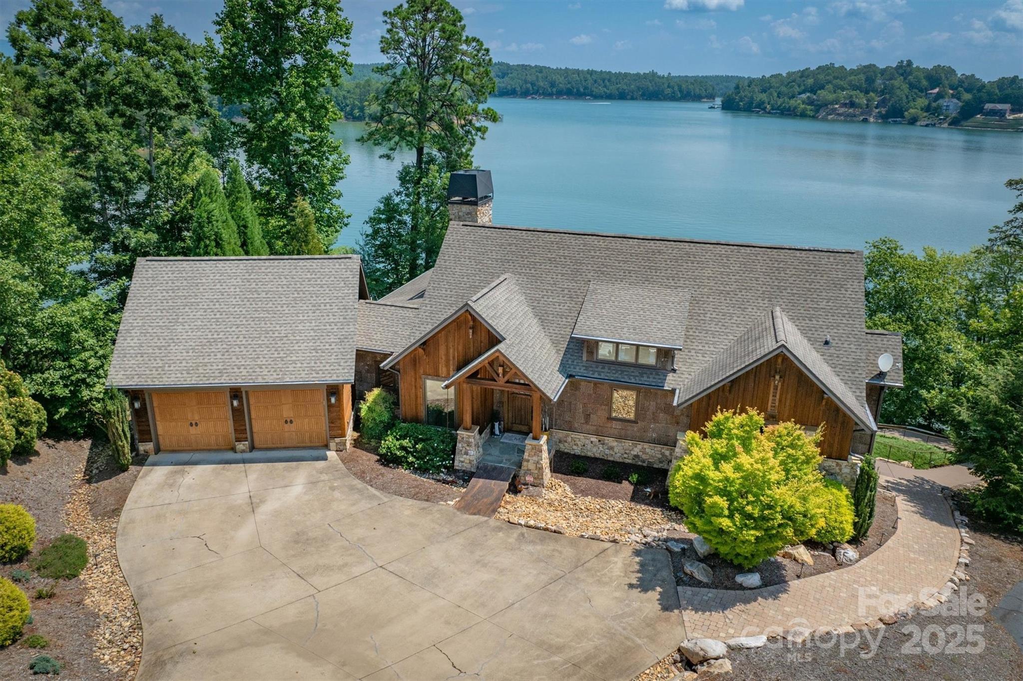 597 Waterglyn Way Nebo, NC 28761 - Photo 3 of 44 an aerial view of a house