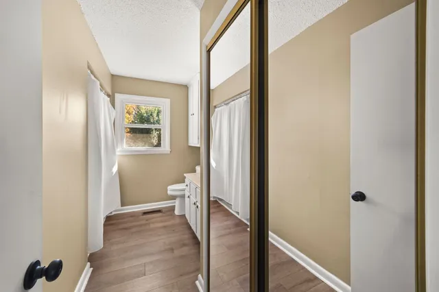 a bathroom with a sink and a toilet