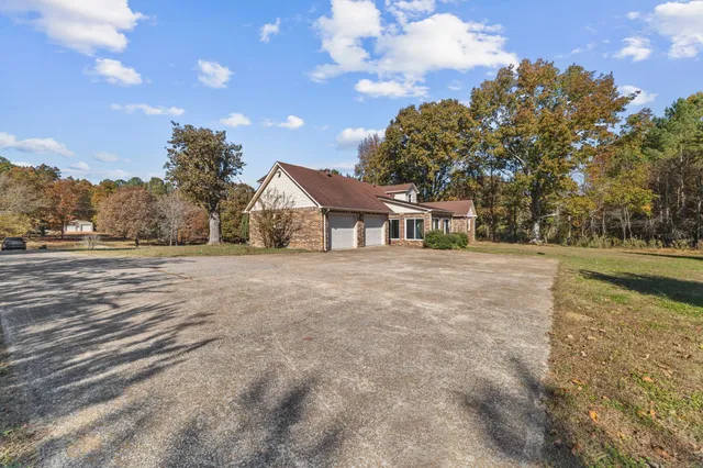 a view of a city and ocean view