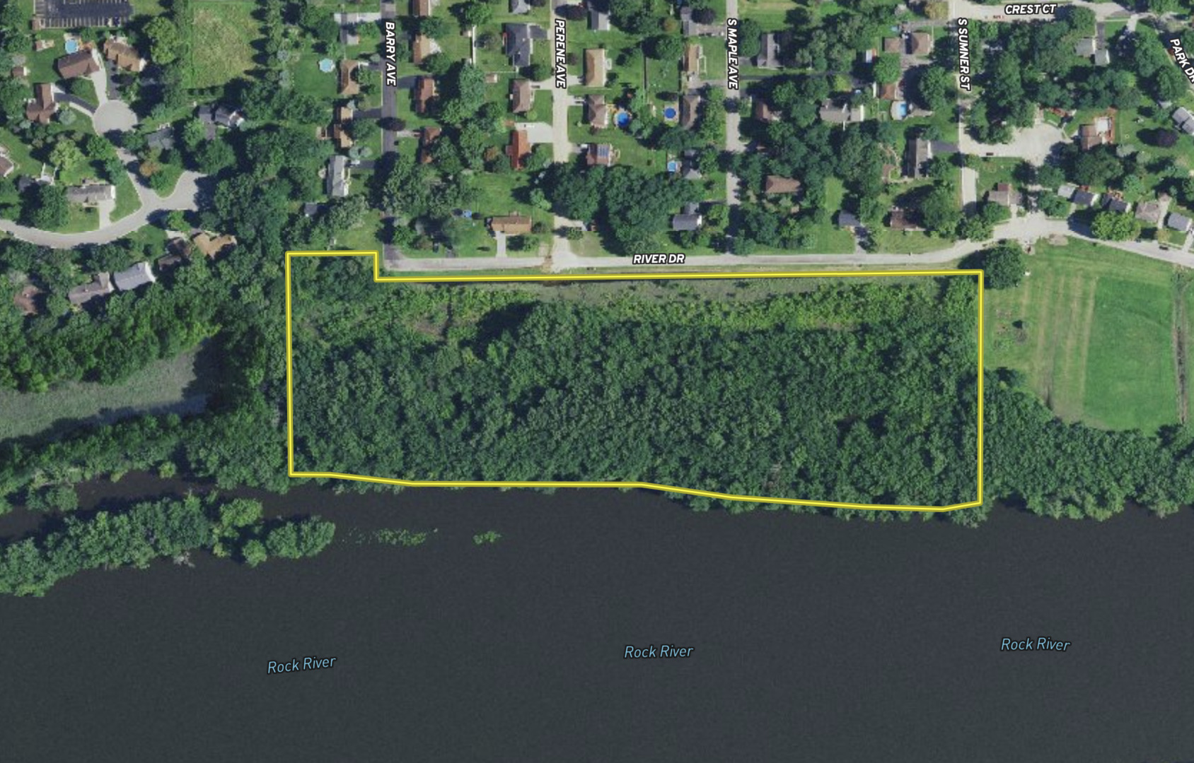 0 River Drive Byron, IL 61010 - Photo 11 of 33 an aerial view of a houses