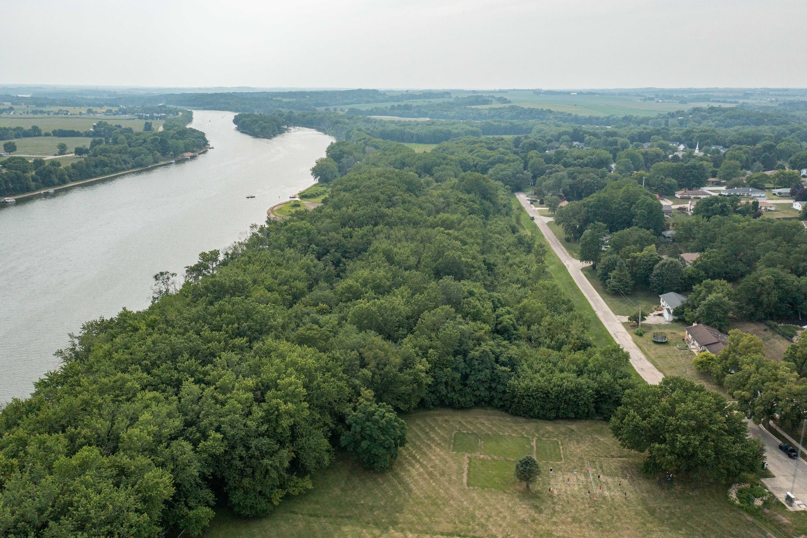 0 River Drive Byron, IL 61010 - Photo 23 of 33 an aerial view of ocean with residential houses with outdoor space