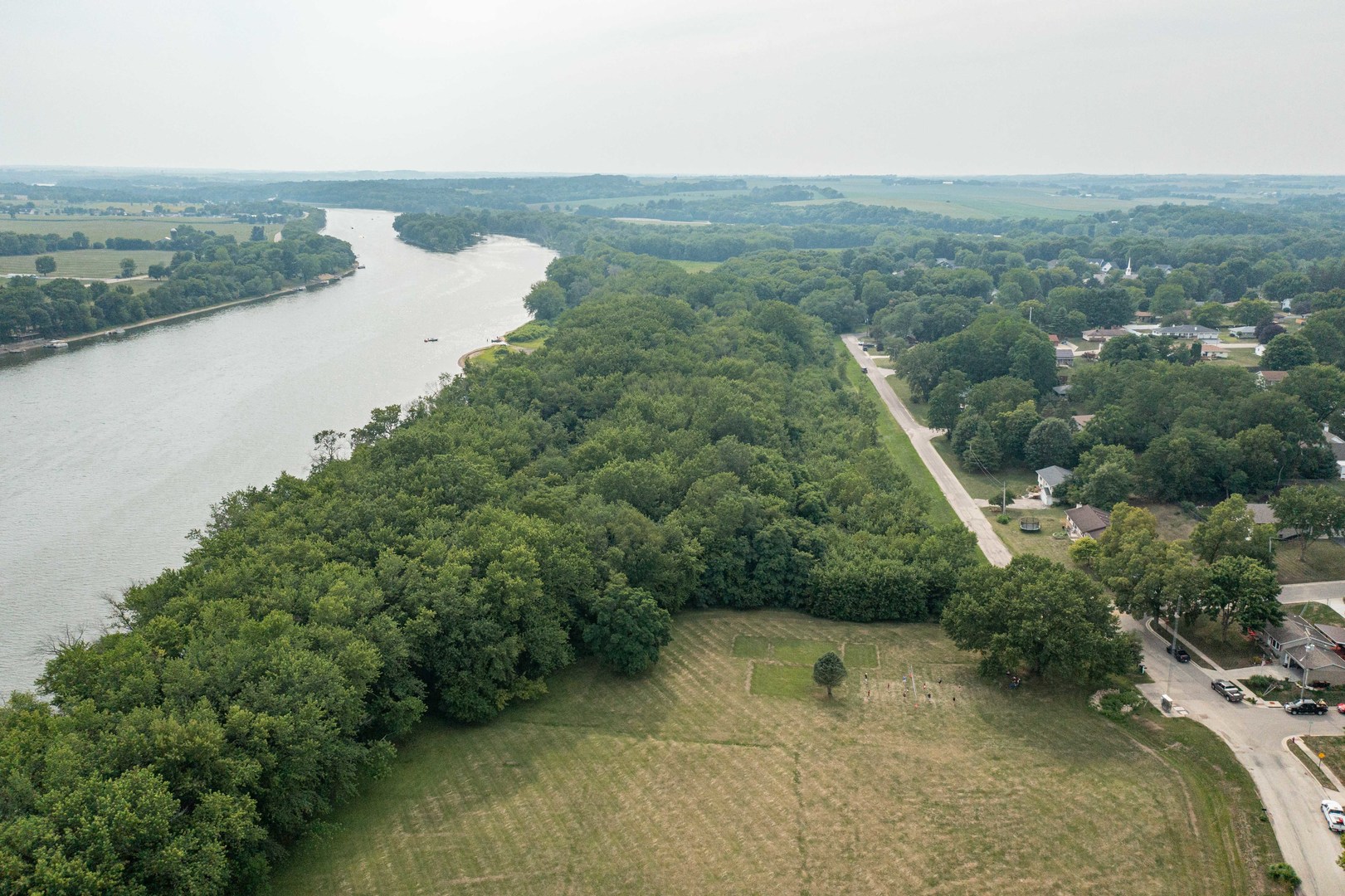0 River Drive Byron, IL 61010 - Photo 24 of 33 a view of a lake with a mountain