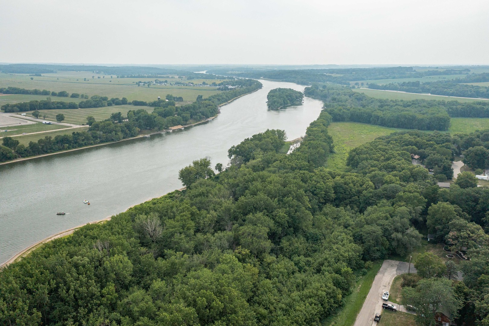 0 River Drive Byron, IL 61010 - Photo 31 of 33 an aerial view of valley and lake
