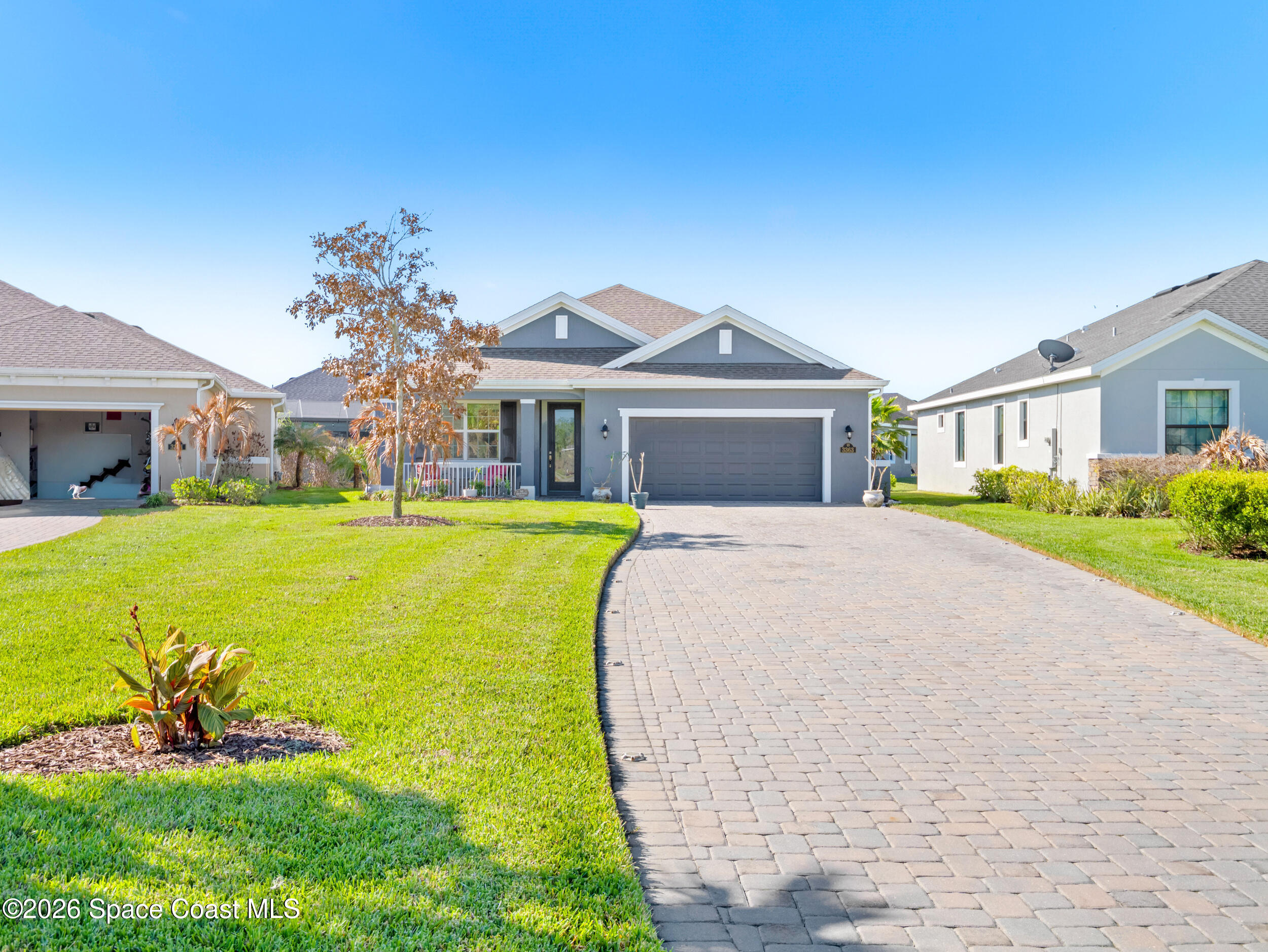 3363 Addison Drive Melbourne, FL 32940 - Photo 51 of 53 a view of house with yard in front of house