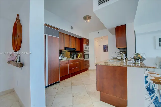 a view of living room and bathroom