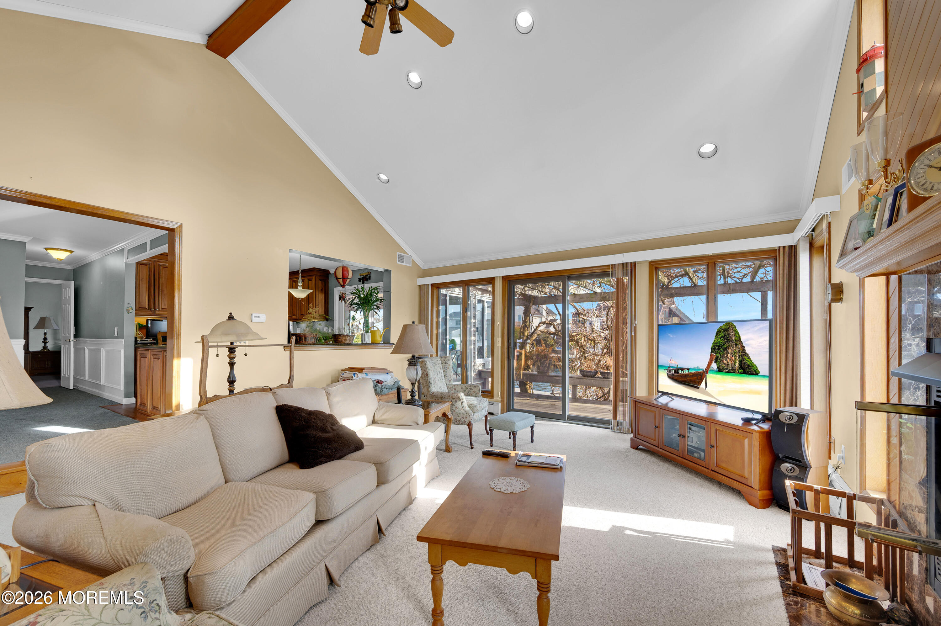 1005 Plimsoll Point Lanoka Harbor, NJ 08734 - Photo 40 of 54 a living room with furniture and large windows