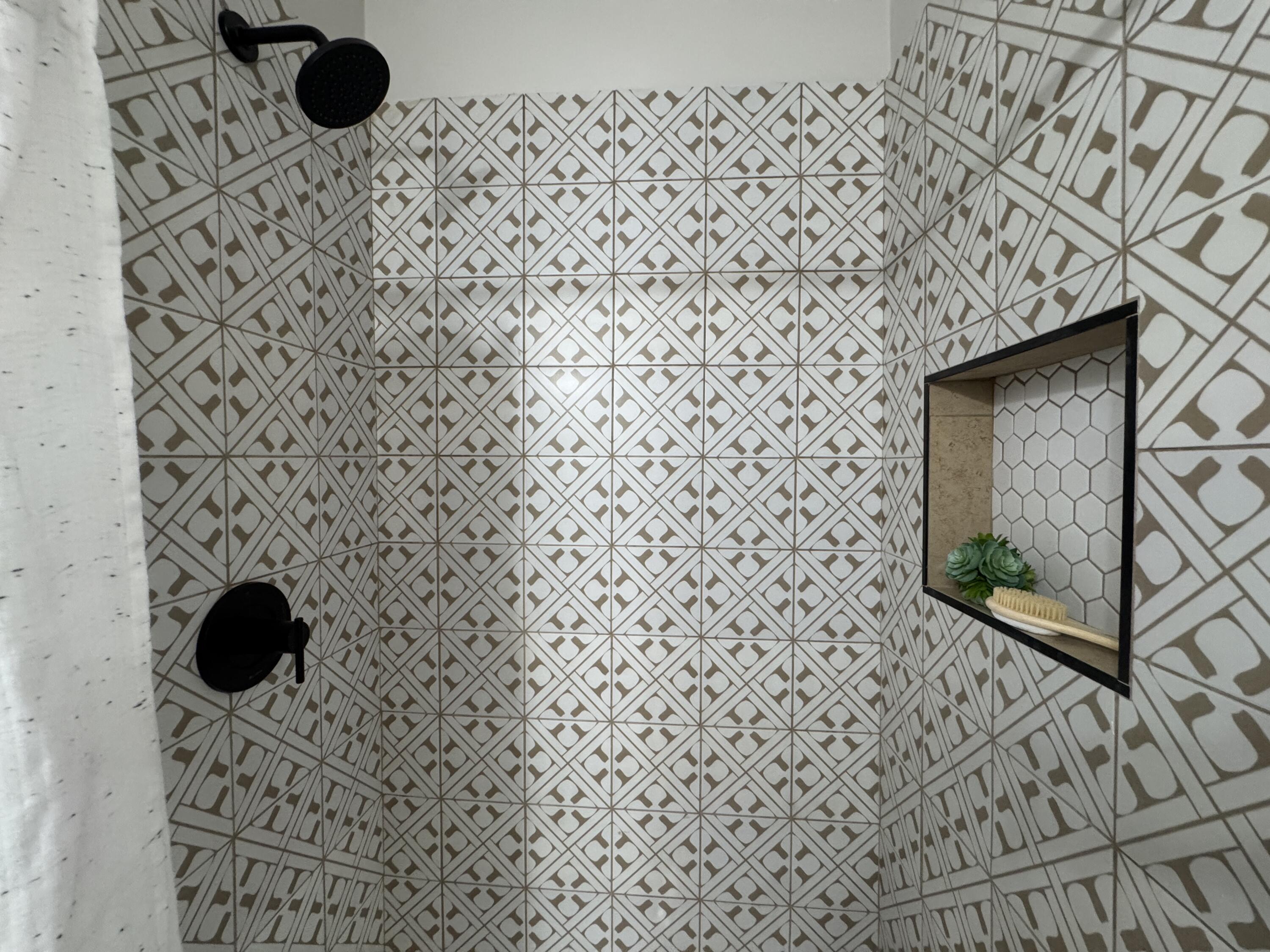 800 Buchanan Street Gary, IN 46402 - Photo 15 of 29 a bathroom with a shower and a sink