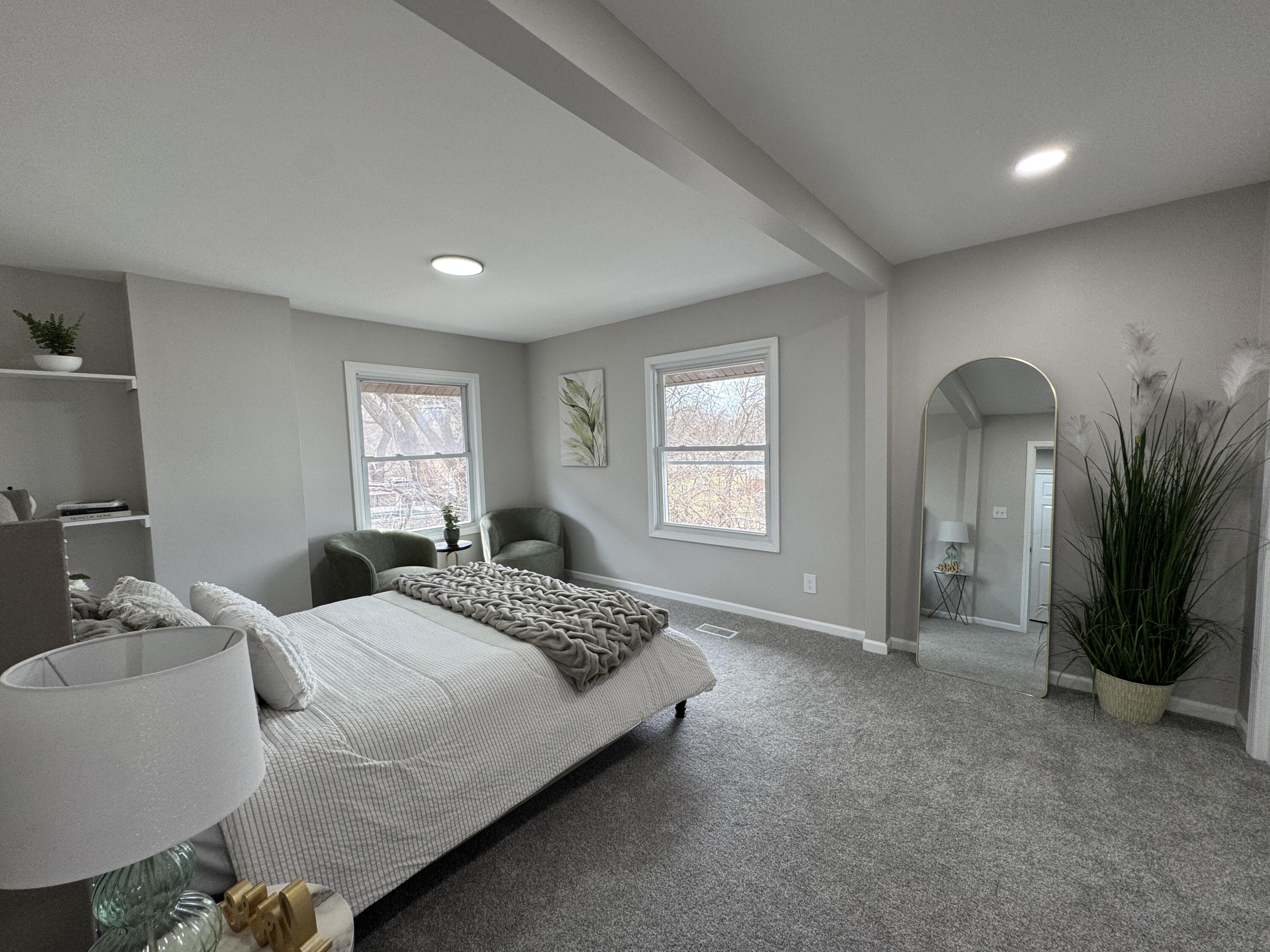 800 Buchanan Street Gary, IN 46402 - Photo 17 of 29 a bedroom with a bed and a window