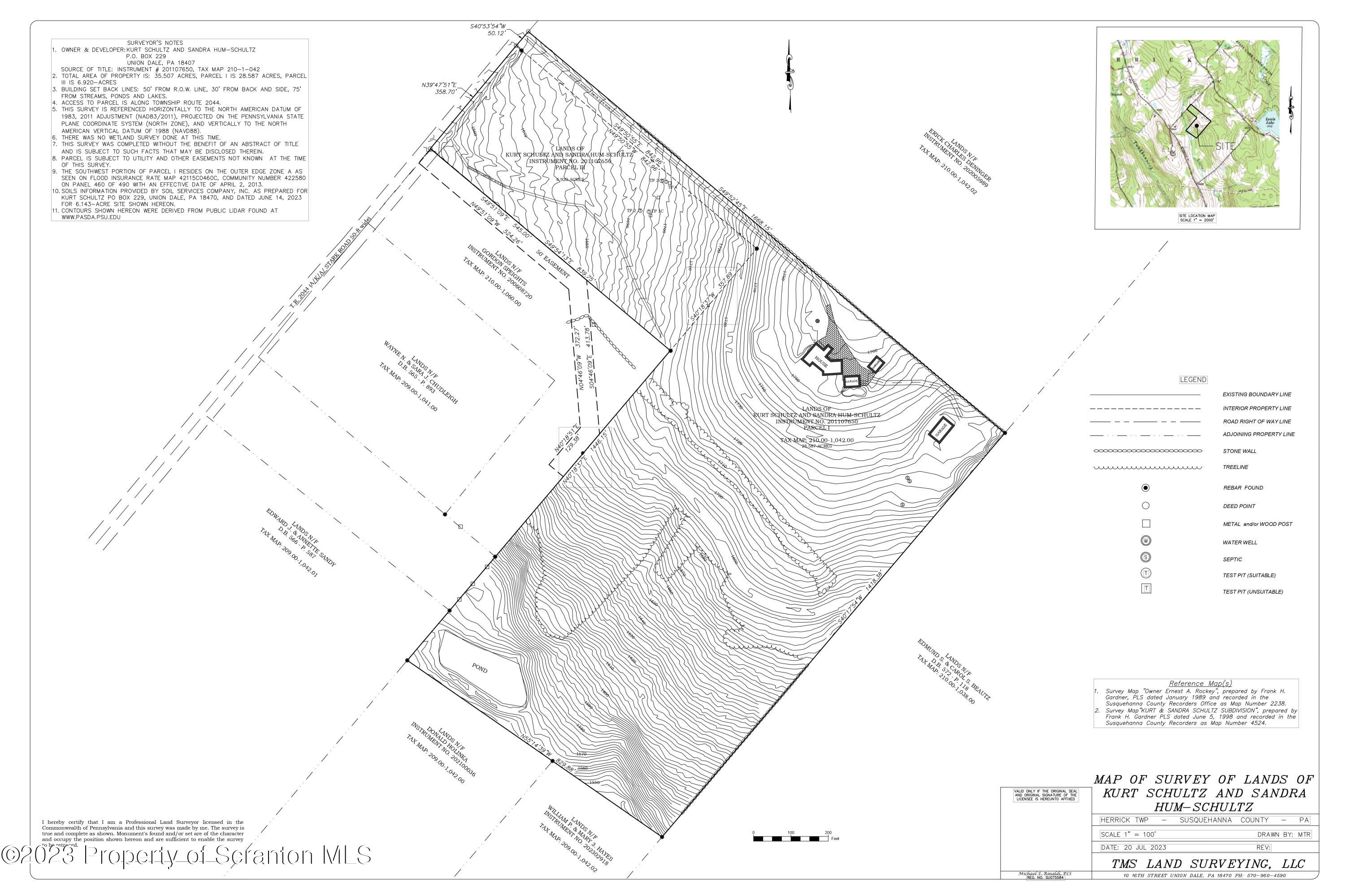 Lot 7 Stark Rd Union Dale Pa Union Dale, PA 18470 - Photo 16 of 17 a black and white photo of a book