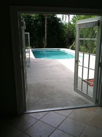 401 Chevron Circle Jupiter, FL 33458 - Photo 19 of 22 Cabana Room looking out to pool