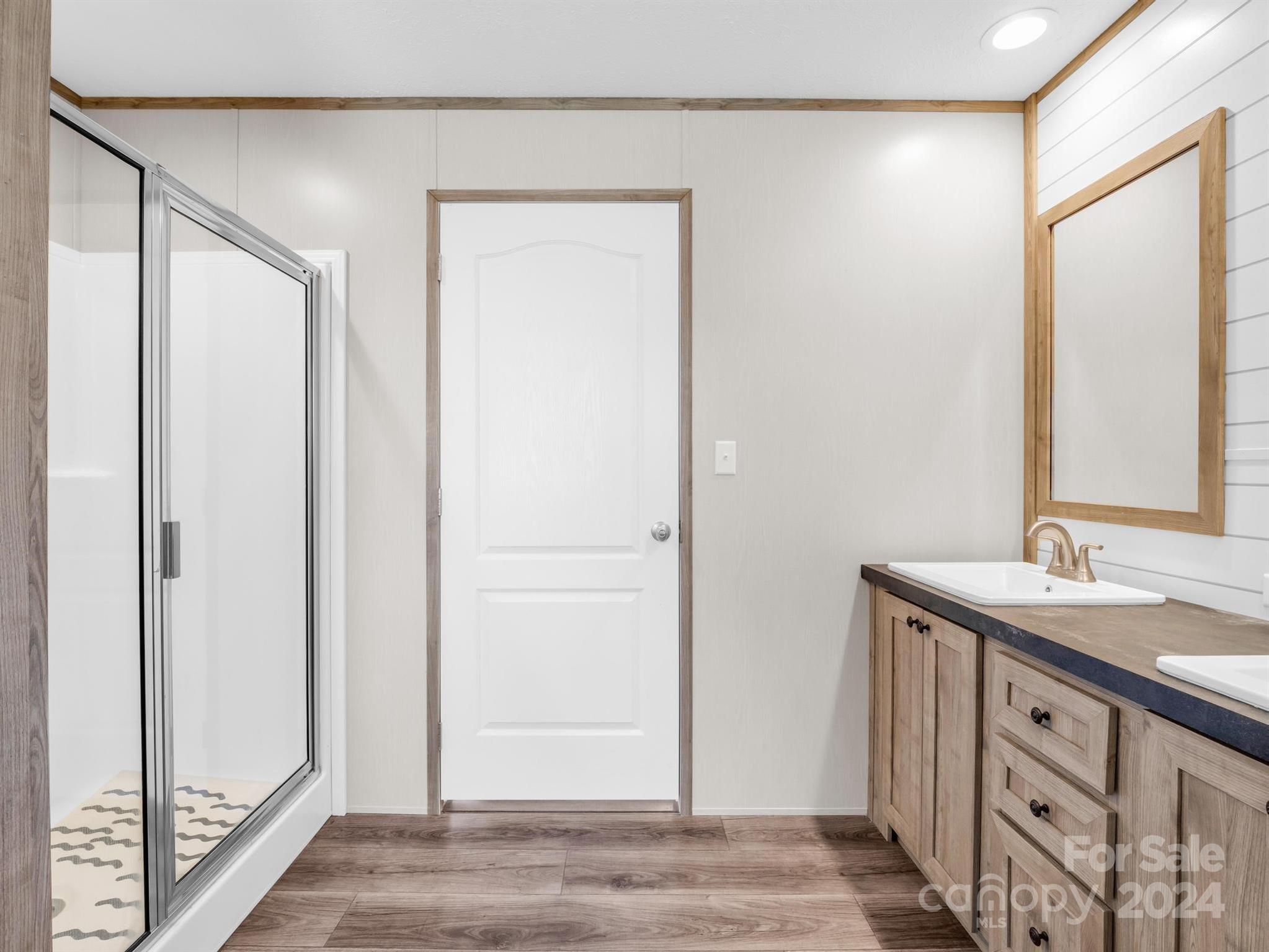667 Salem Church Road Bostic, NC 28018 - Photo 20 of 34 a bathroom with a sink and a mirror