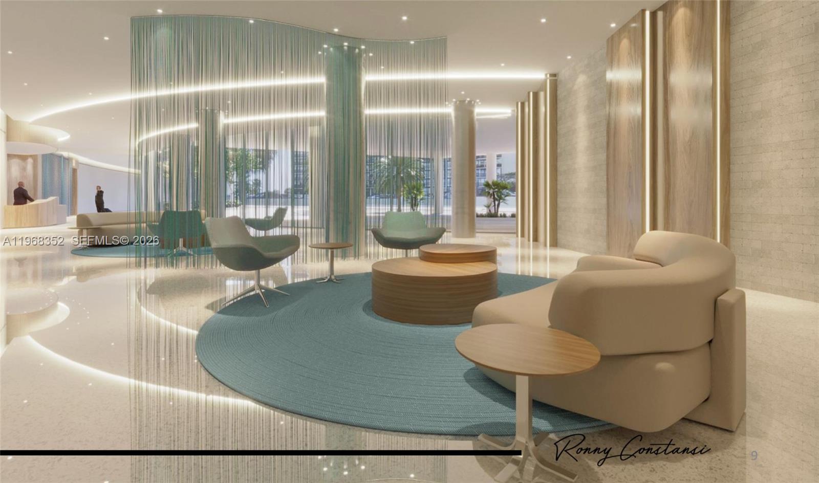 601 Northeast 36th Street, Unit 1412 Miami, FL 33137 - Photo 33 of 41 Renovation Rendering