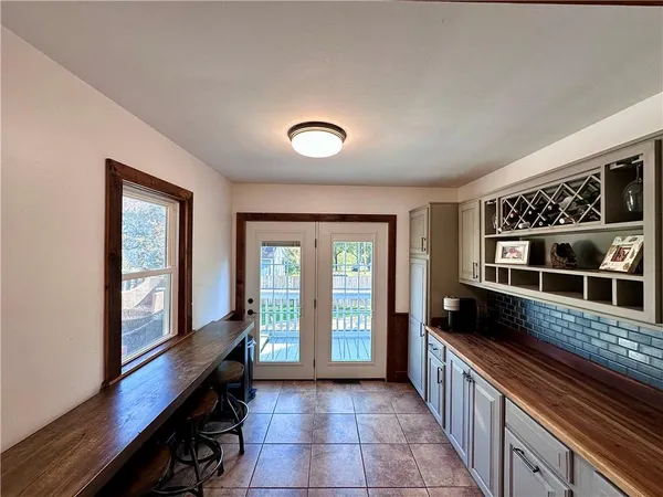 a view of a room with window