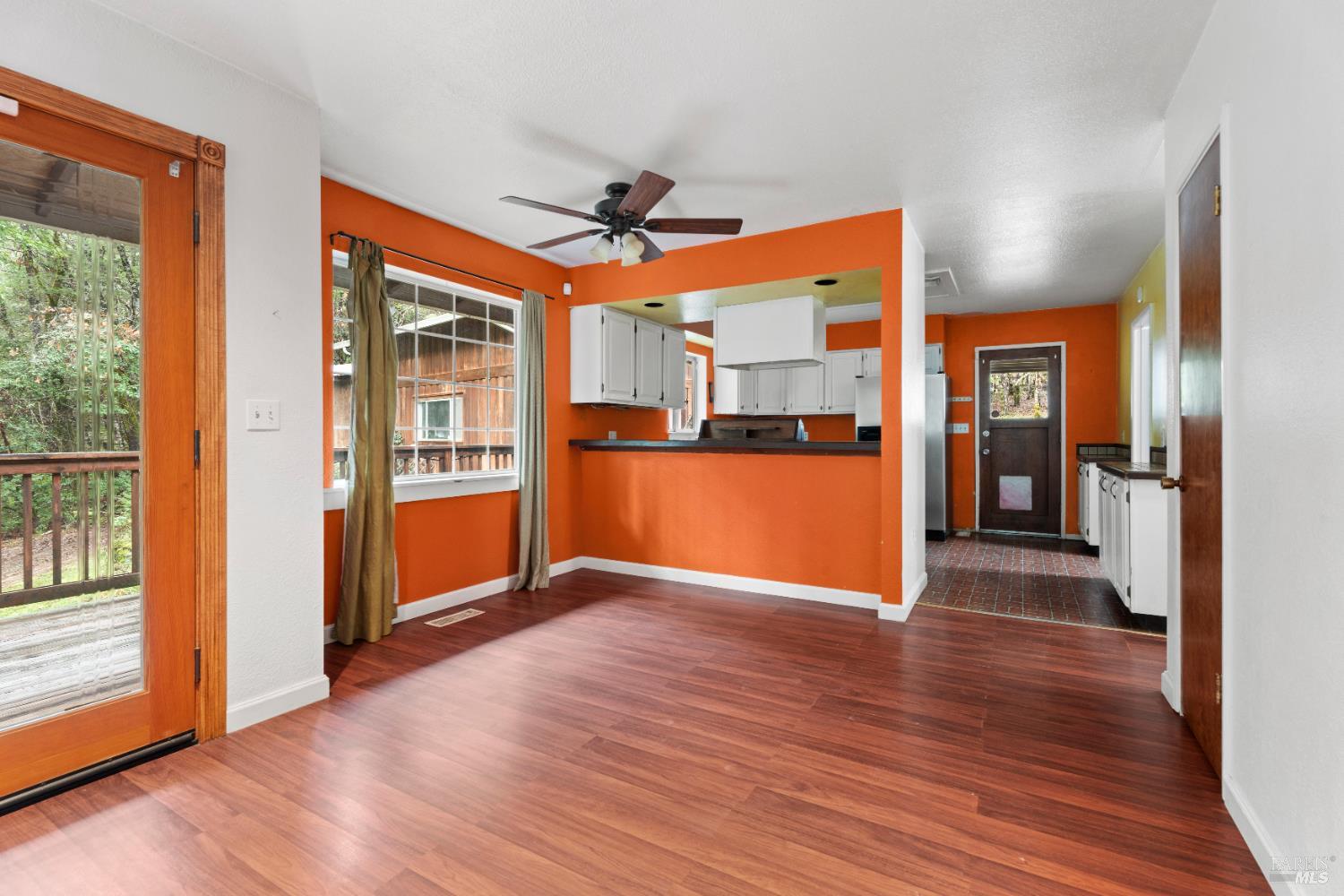 681 Branscomb Road Laytonville, CA 95454 - Photo 7 of 27 a view of a livingroom with wooden floor