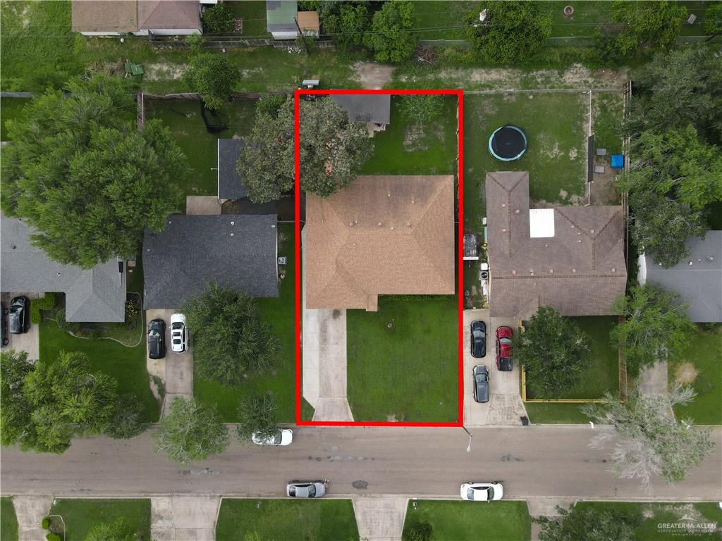616 5th Street Weslaco, TX 78596 - Photo 15 of 33 an aerial view of a house
