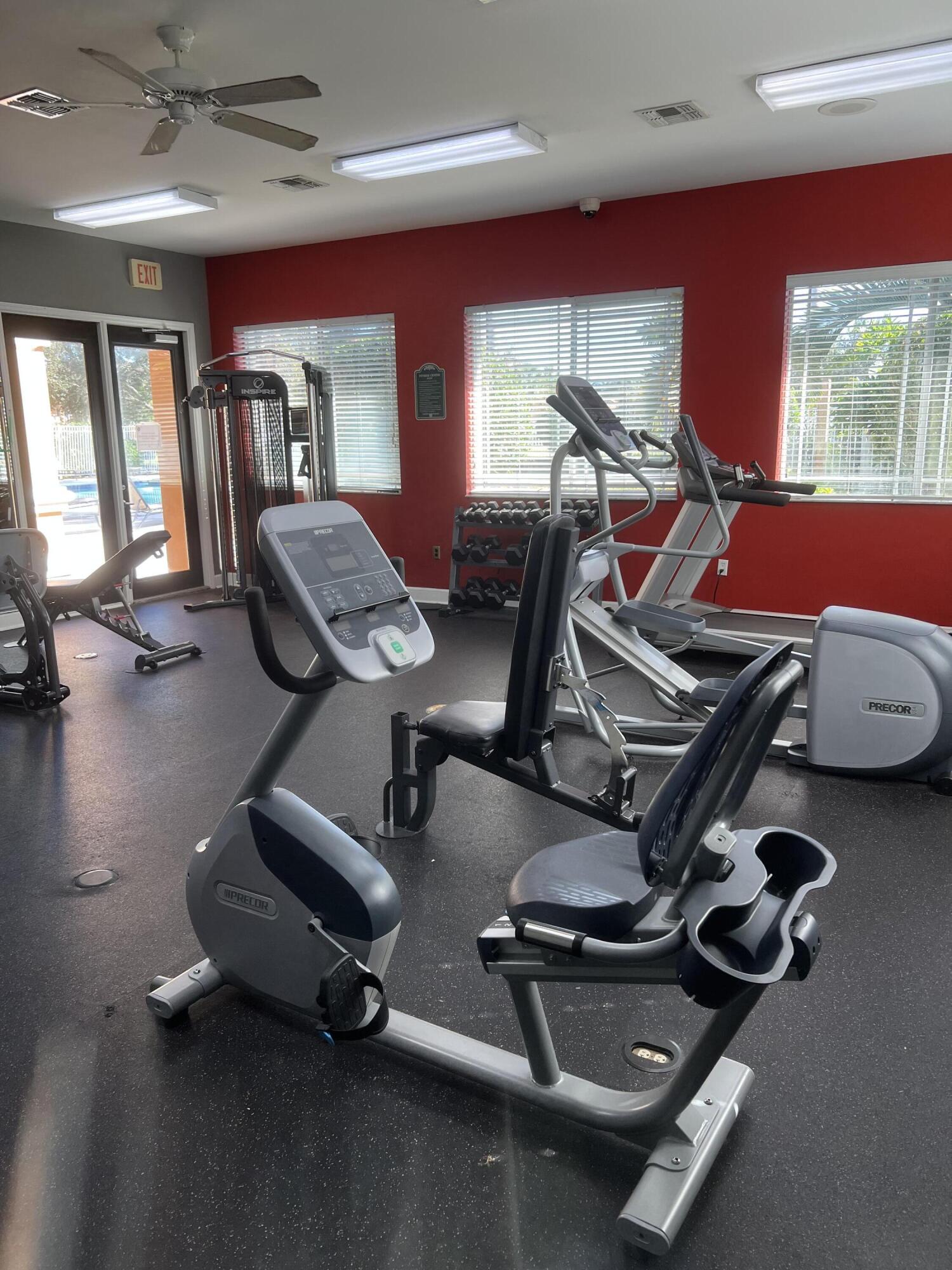 131 Southwest Palm Drive, Unit 203 Port St. Lucie, FL 34986 - Photo 9 of 13 a room with gym equipment