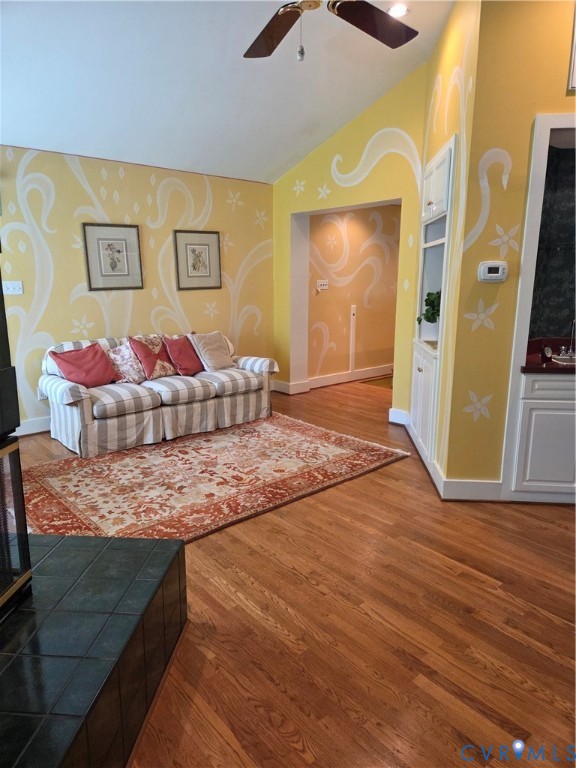 7733 Rock Creek Road Henrico, VA 23229 - Photo 22 of 73 a living room with couch and wooden floor