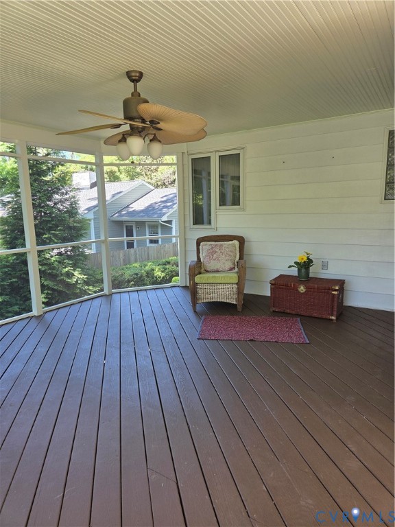7733 Rock Creek Road Henrico, VA 23229 - Photo 30 of 73 Screened Porch