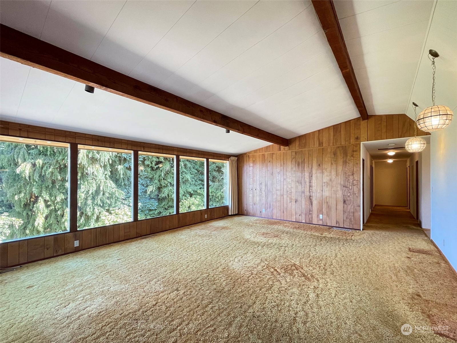 4217 South Bean Road Port Angeles, WA 98363 - Photo 15 of 40 a view of an empty room with a window