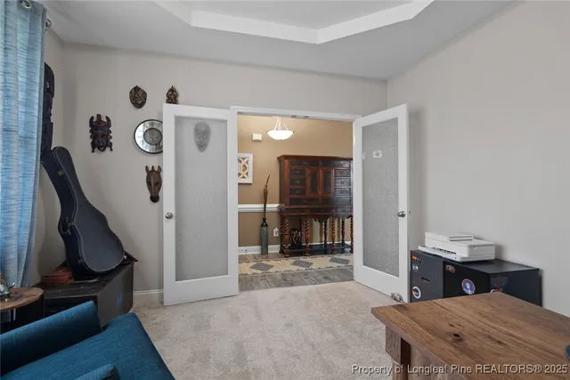 a view of a living room