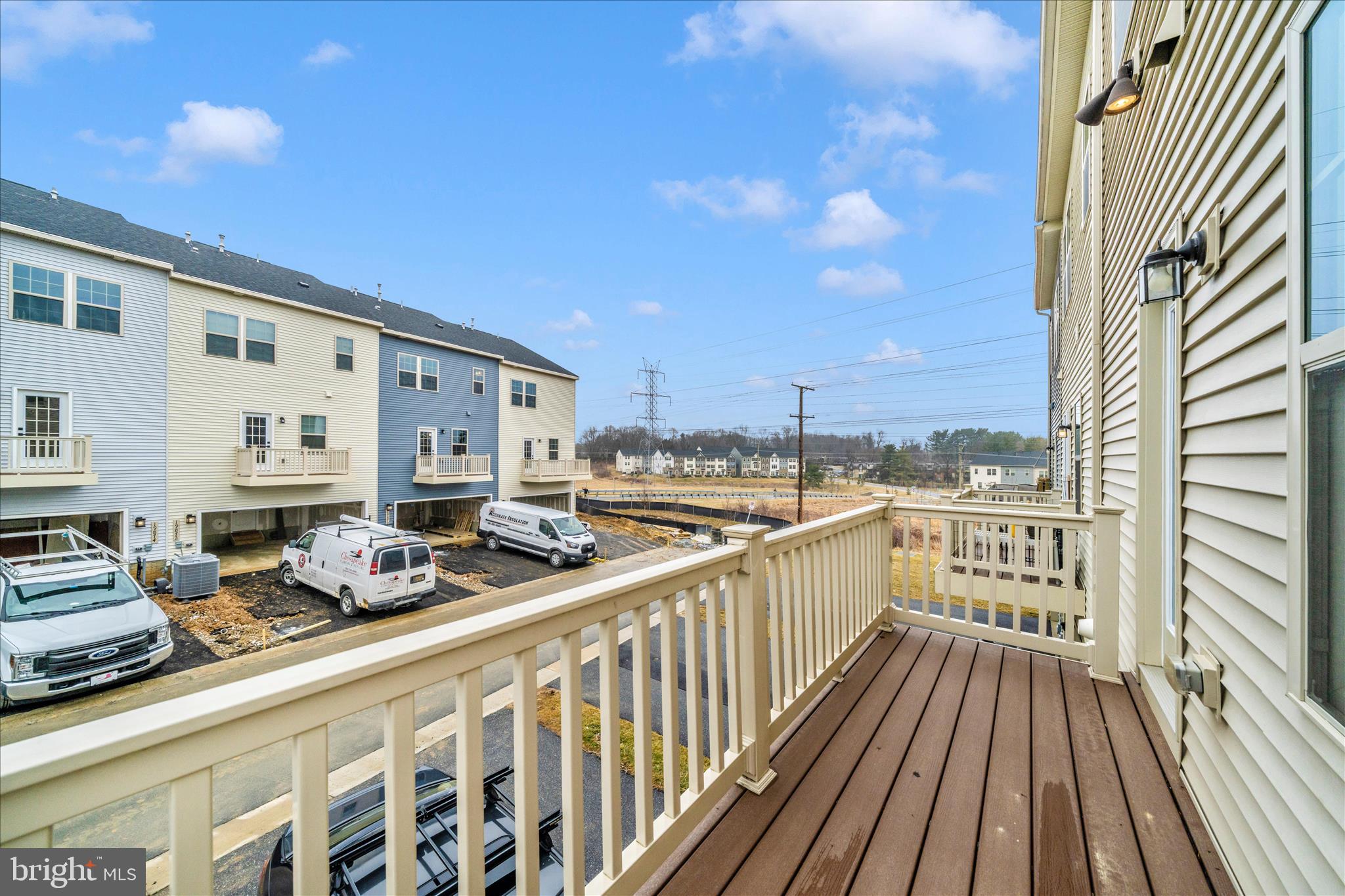 9537 Tall Oaks Road Montgomery Village, MD 20886 - Photo 43 of 53 a view of a balcony with wooden floor