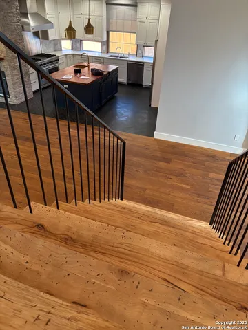 a view of water heater room